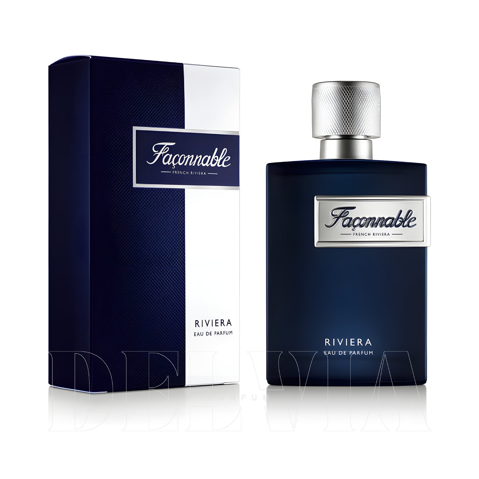 Faconnable Riviera 20 ml dekant parfüm — kutu ve şişe görseli
