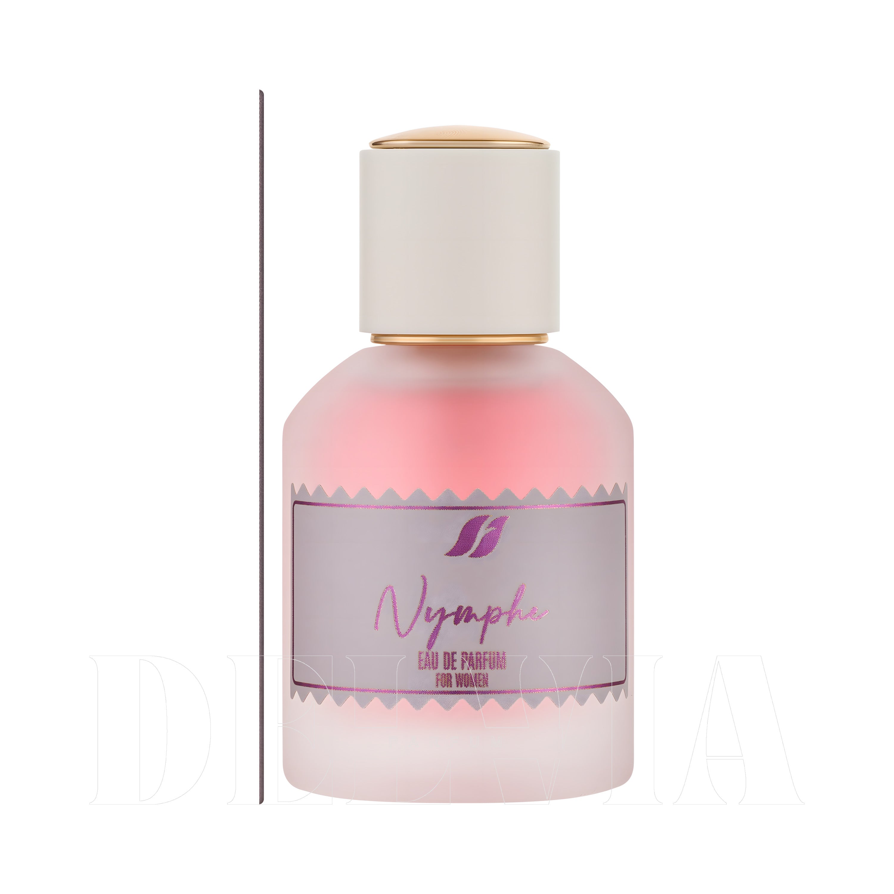 Farmasi Nymphe 20 ml dekant parfüm — kutu ve şişe görseli