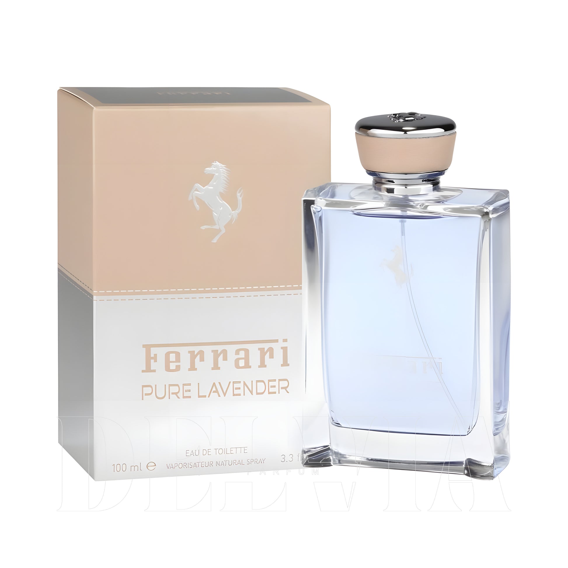 Ferrari Pure Lavender Kokulu Mum — kutu ve şişe görseli