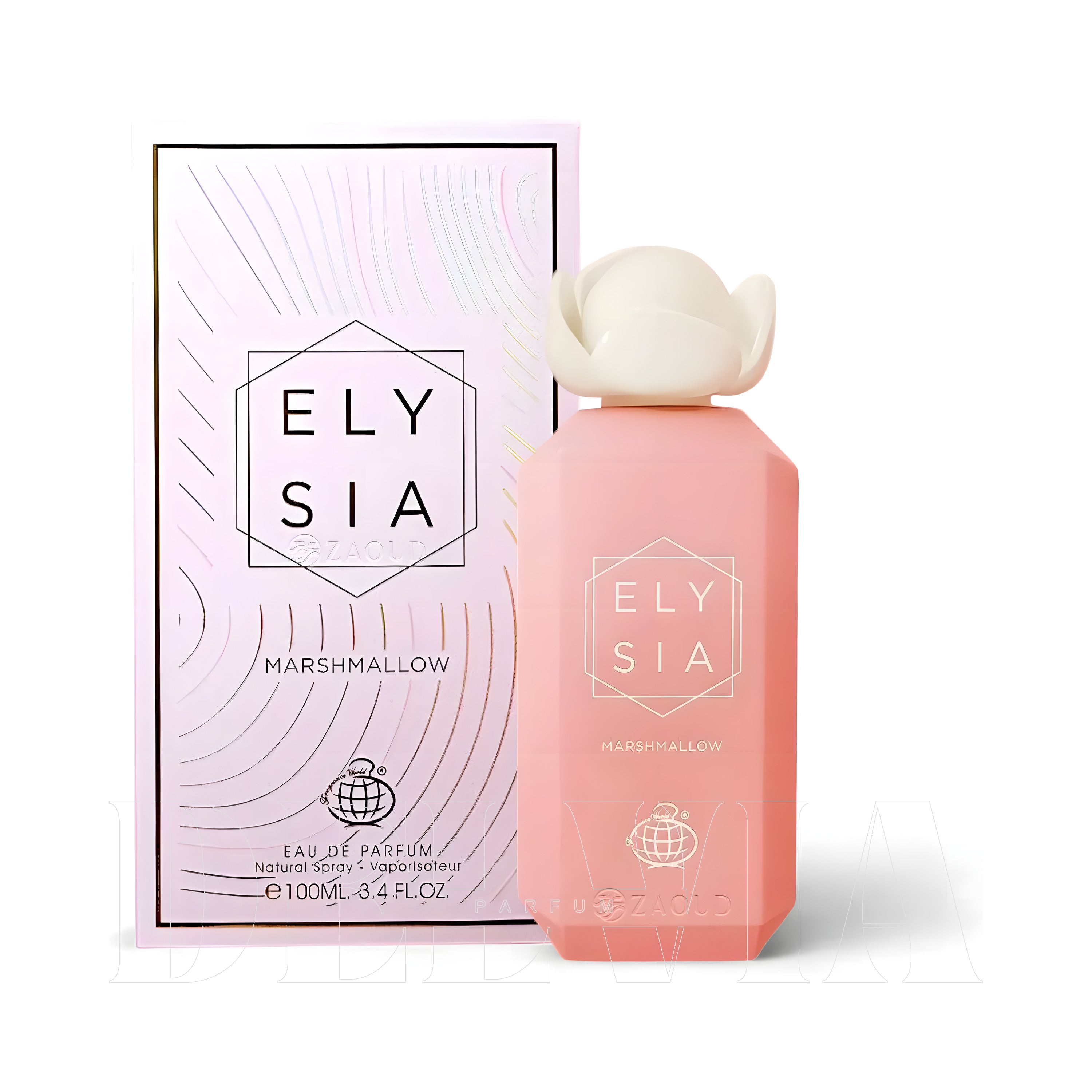 Fragrance World Elysia Marshmallow Araba Kokusu — şişe görseli