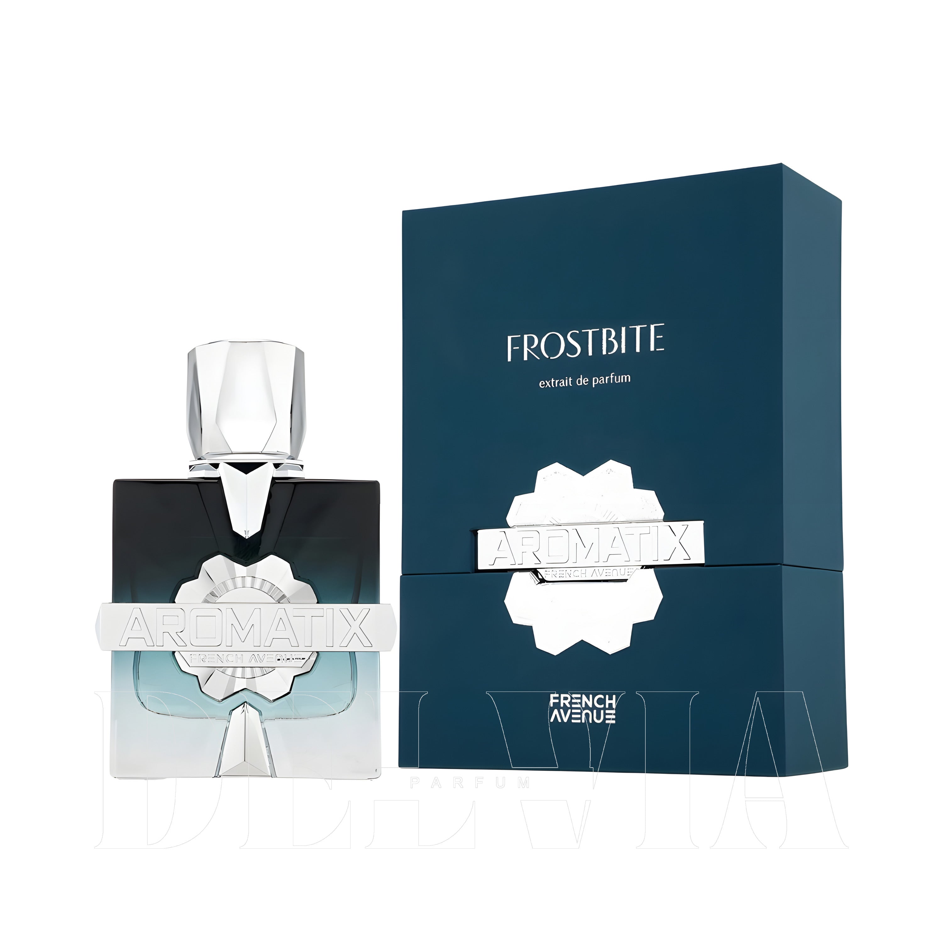French Avenue Aromatix Frostbite Extrait Araba Kokusu — kutu ve şişe görseli