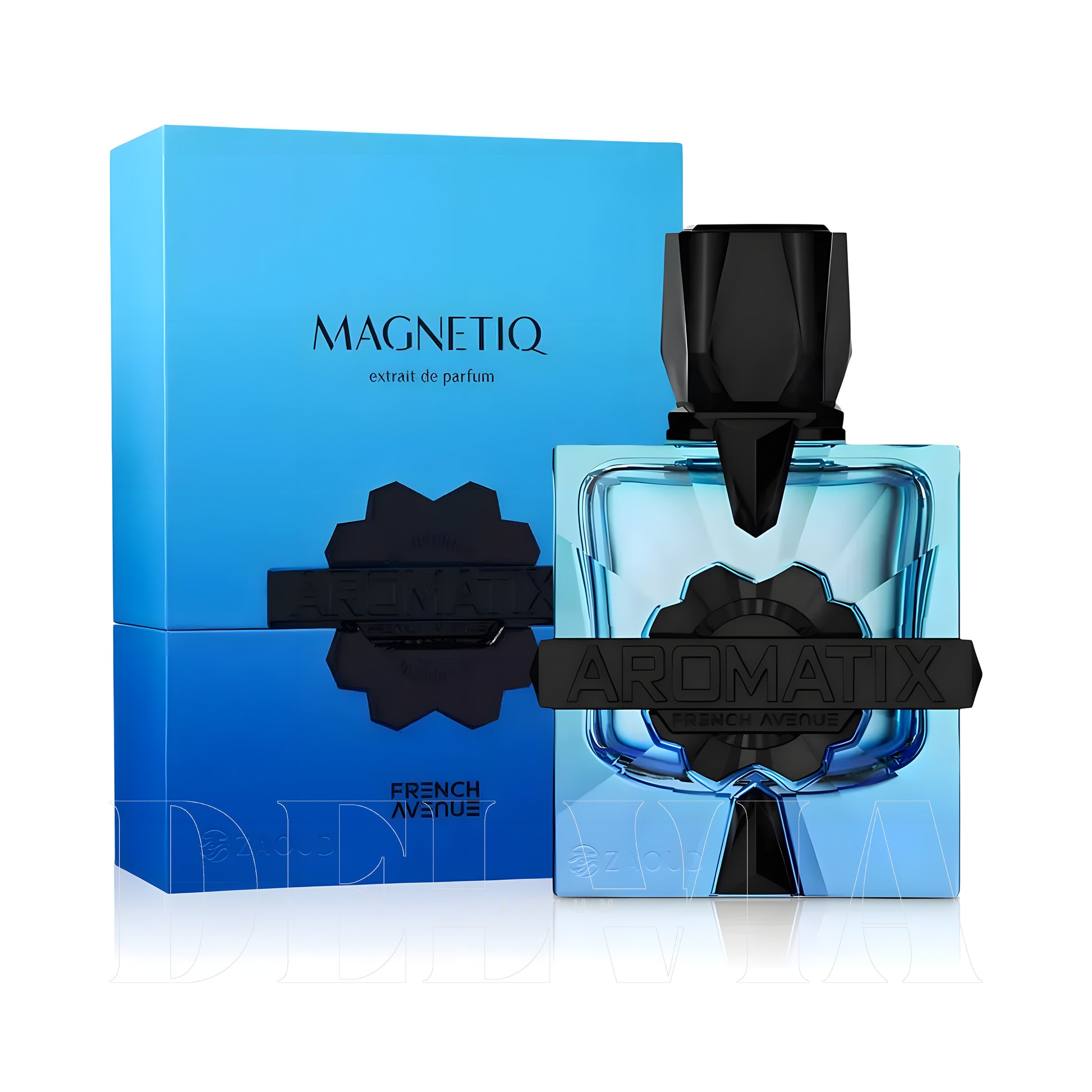 French Avenue Aromatix Magnetiq Extrait 30 ml dekant parfüm — kutu ve şişe görseli