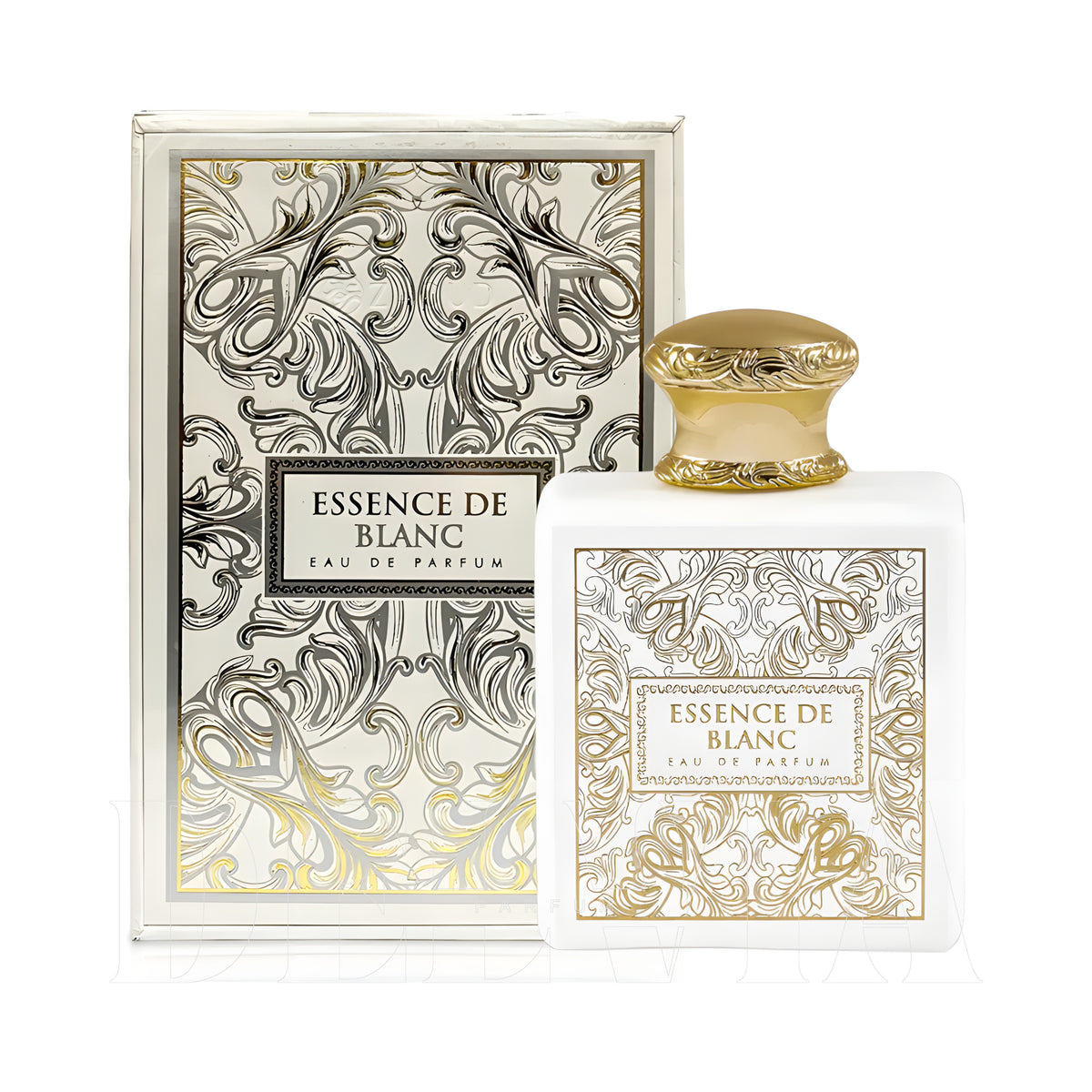 French Avenue Essence De Blanc Katı Parfum — kutu ve şişe görseli