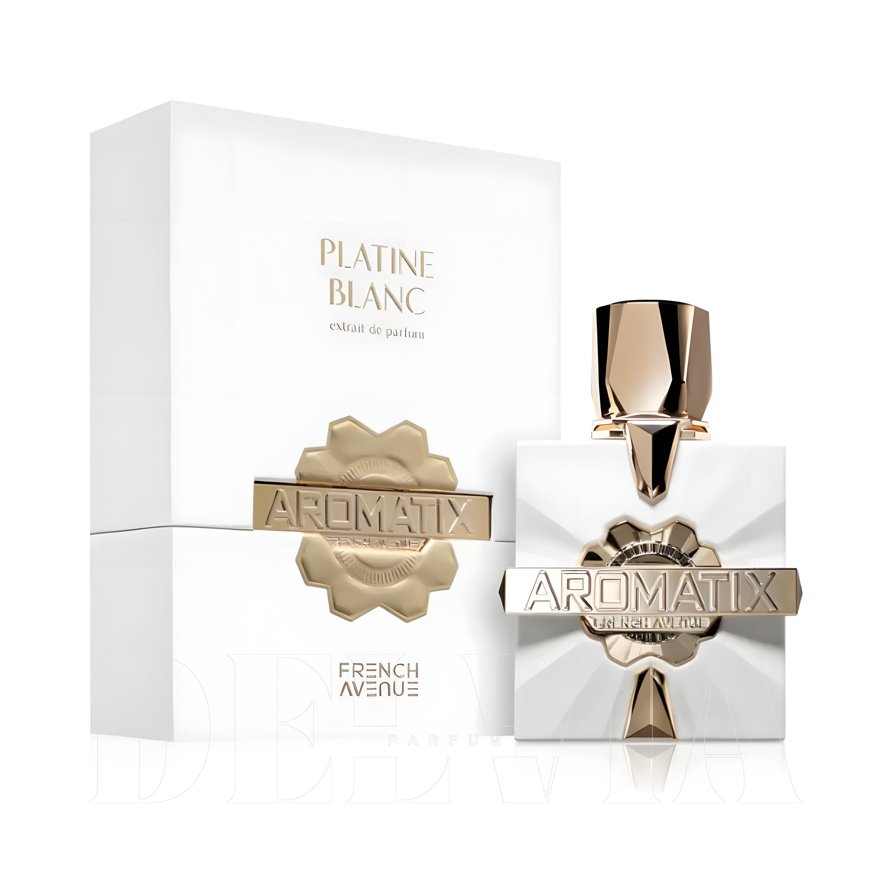 French Avenue Platine Blanc Extrait De Parfum 8 ml dekant parfüm — şişe görseli