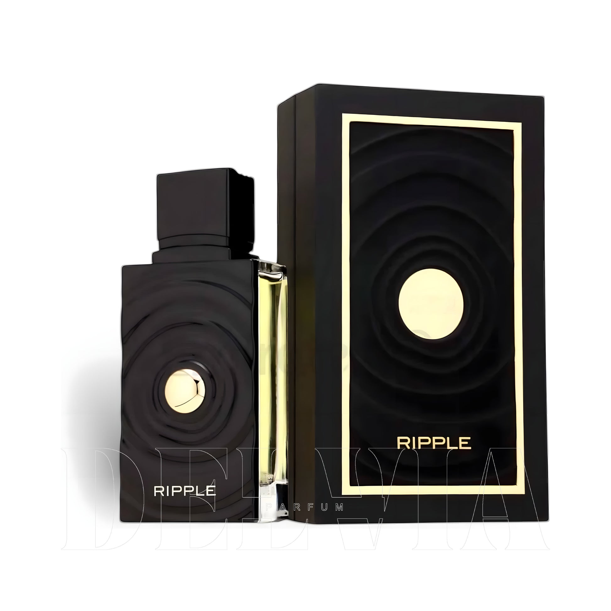 French Avenue Ripple Extrait 1 ml dekant parfüm — kutu ve şişe görseli