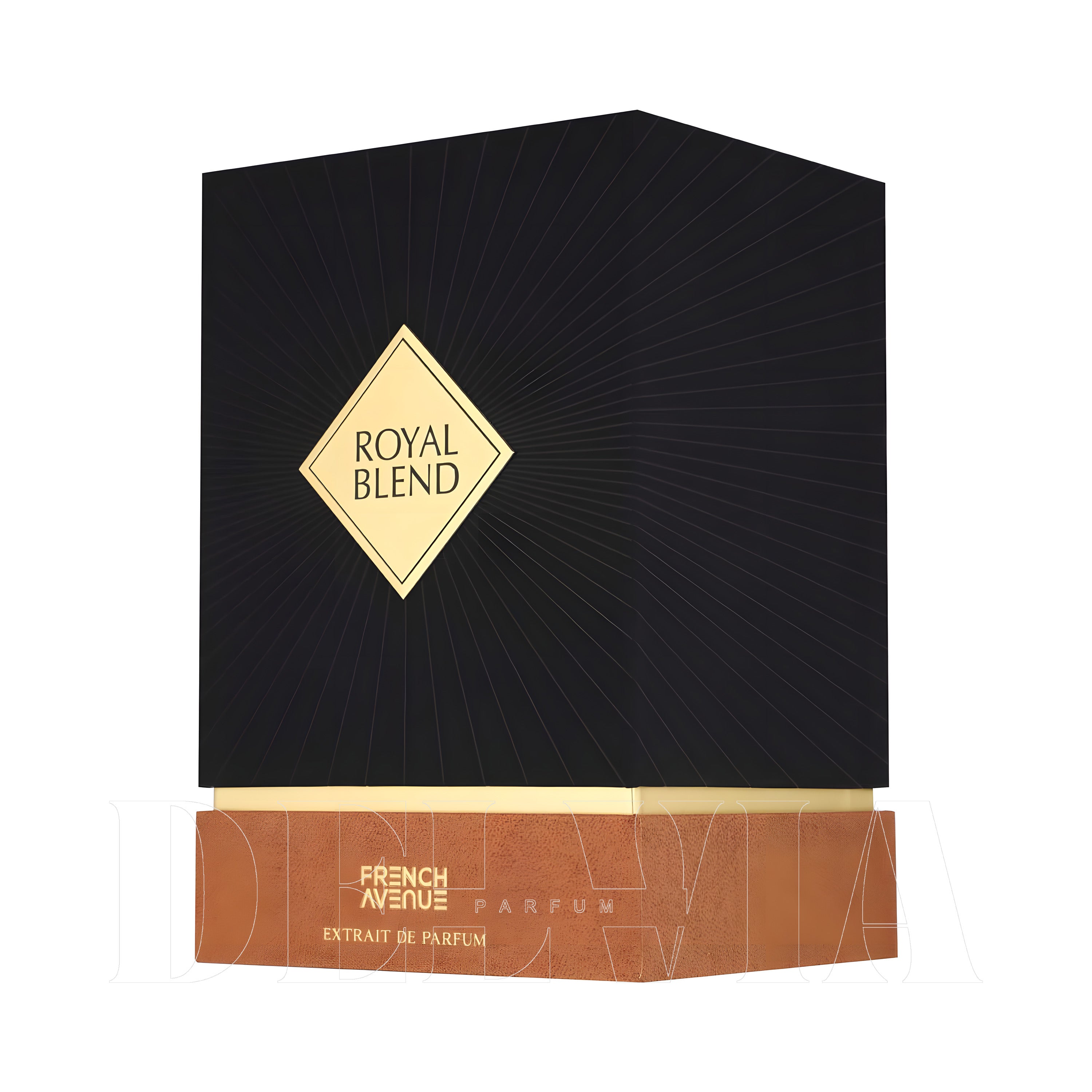 French Avenue Royal Blend French Avenue 8 ml dekant parfüm — kutu ve şişe görseli