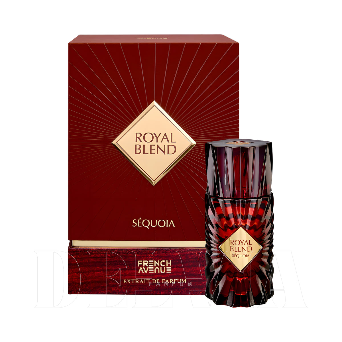 French Avenue Royal Blend Sequoia Erkek 10 ml dekant parfüm — şişe+kutu görseli