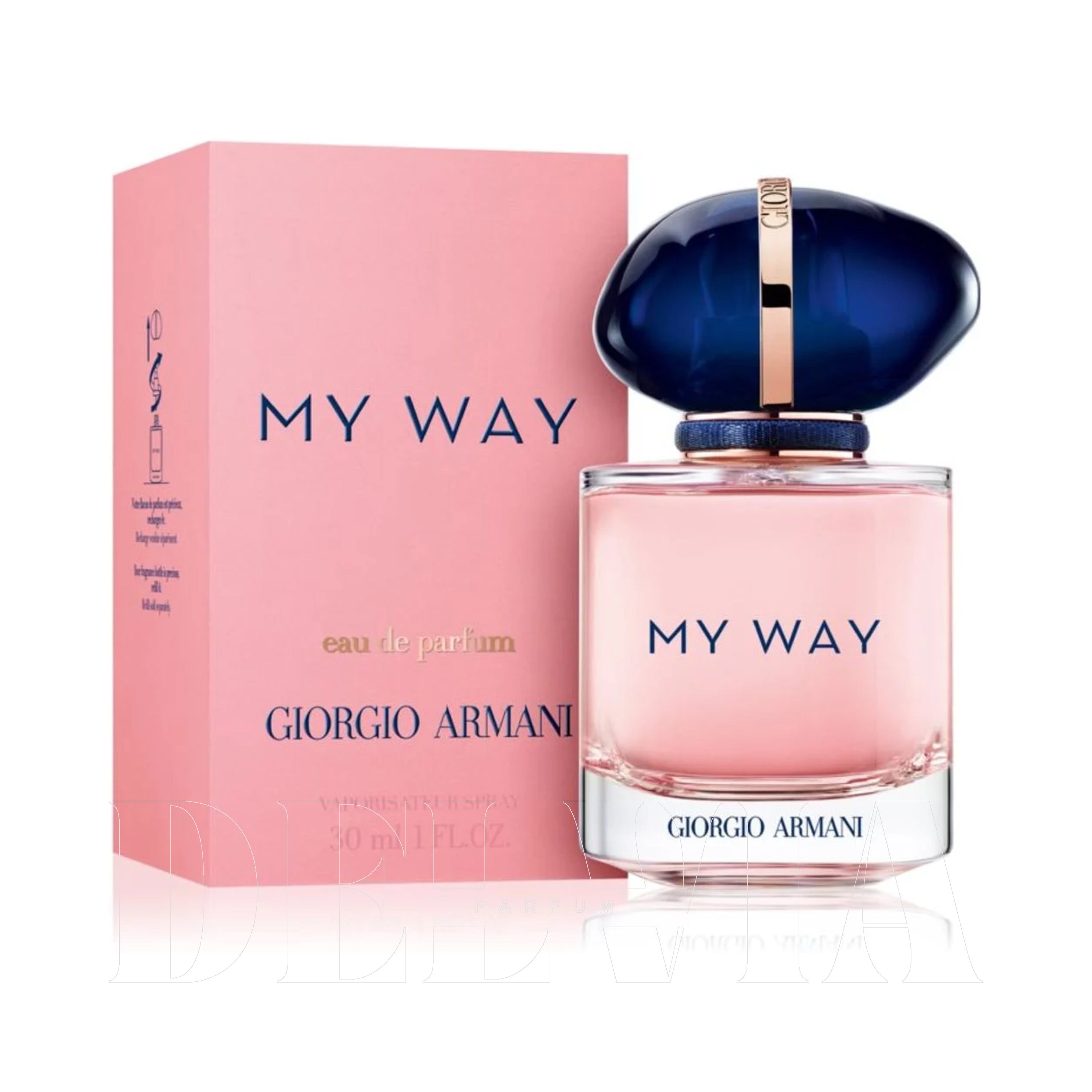 Giorgio Armani My Way 20 ml dekant parfüm — kutu ve şişe görseli