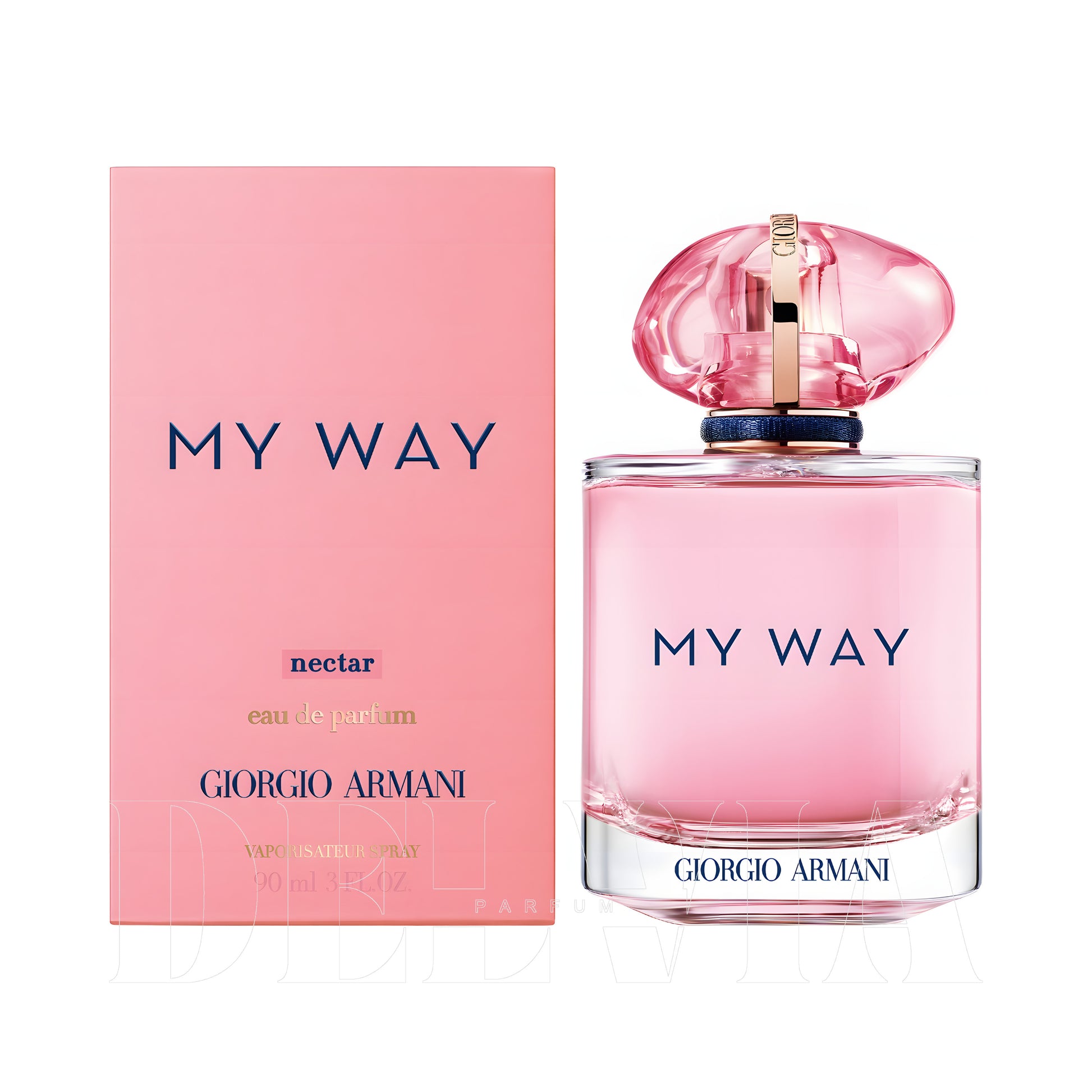 Giorgio Armani My Way Nectar 20 ml dekant parfüm — kutu ve şişe görseli
