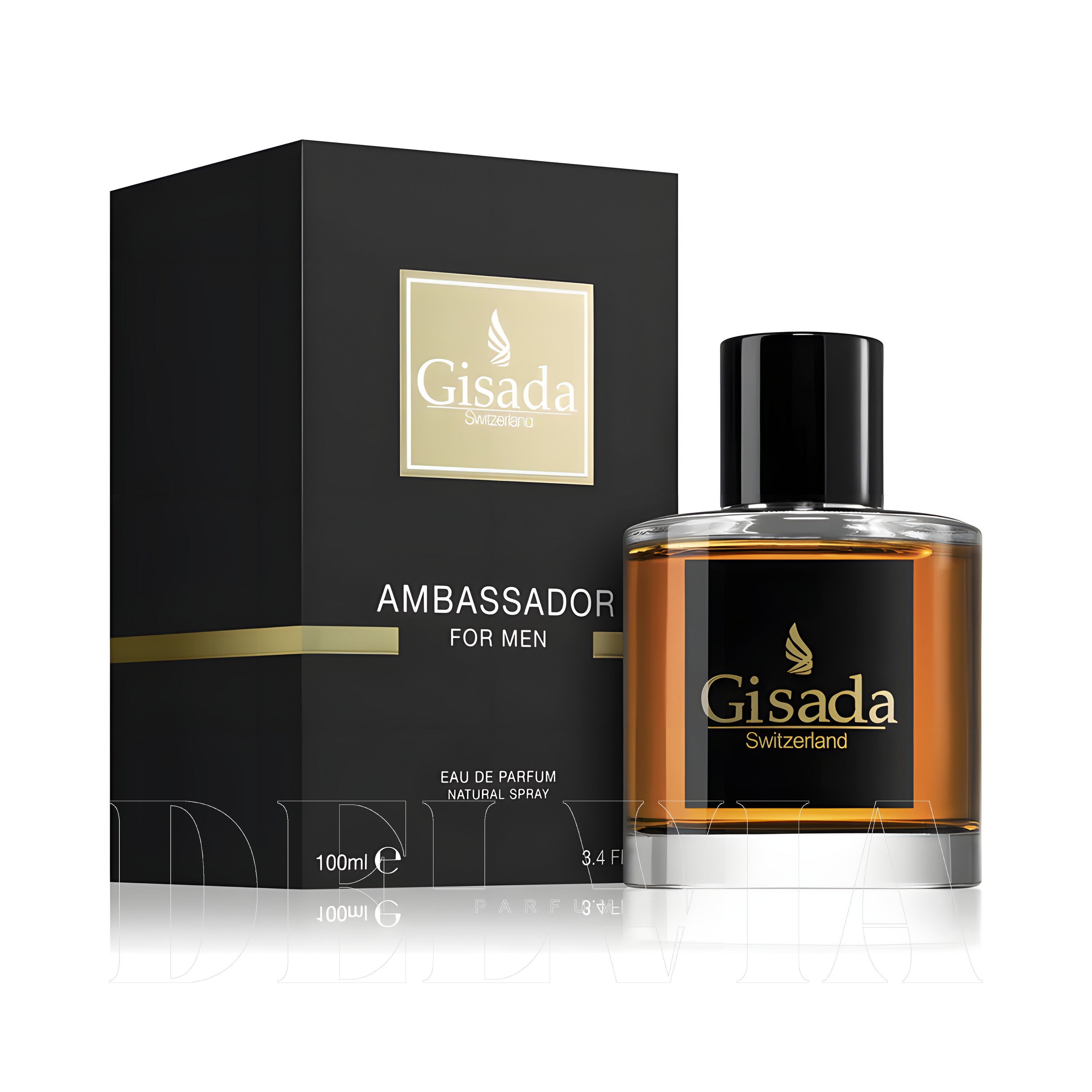 Gisada Ambassador For Men Black Kokulu Sabun — şişe görseli