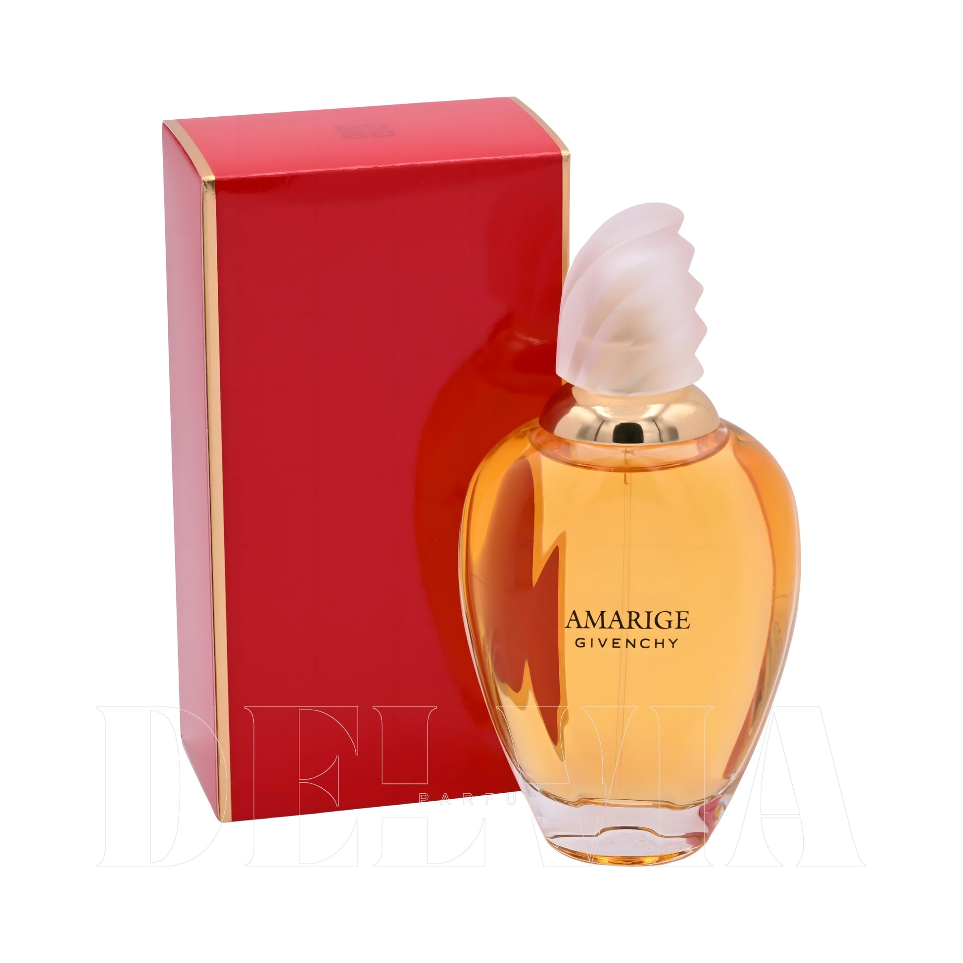 Givenchy Amarige 10 ml dekant parfüm — kutu ve şişe görseli