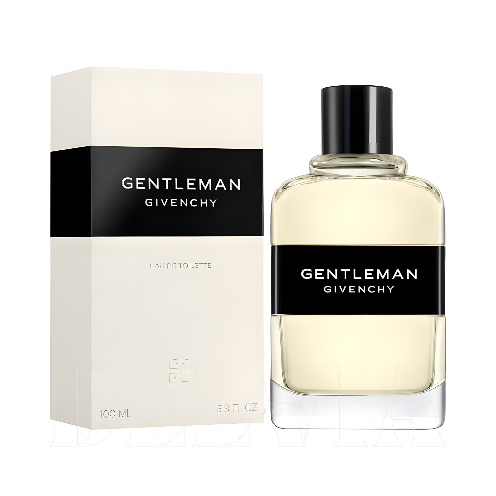 Givenchy Gentleman 8 ml dekant parfüm — kutu ve şişe görseli