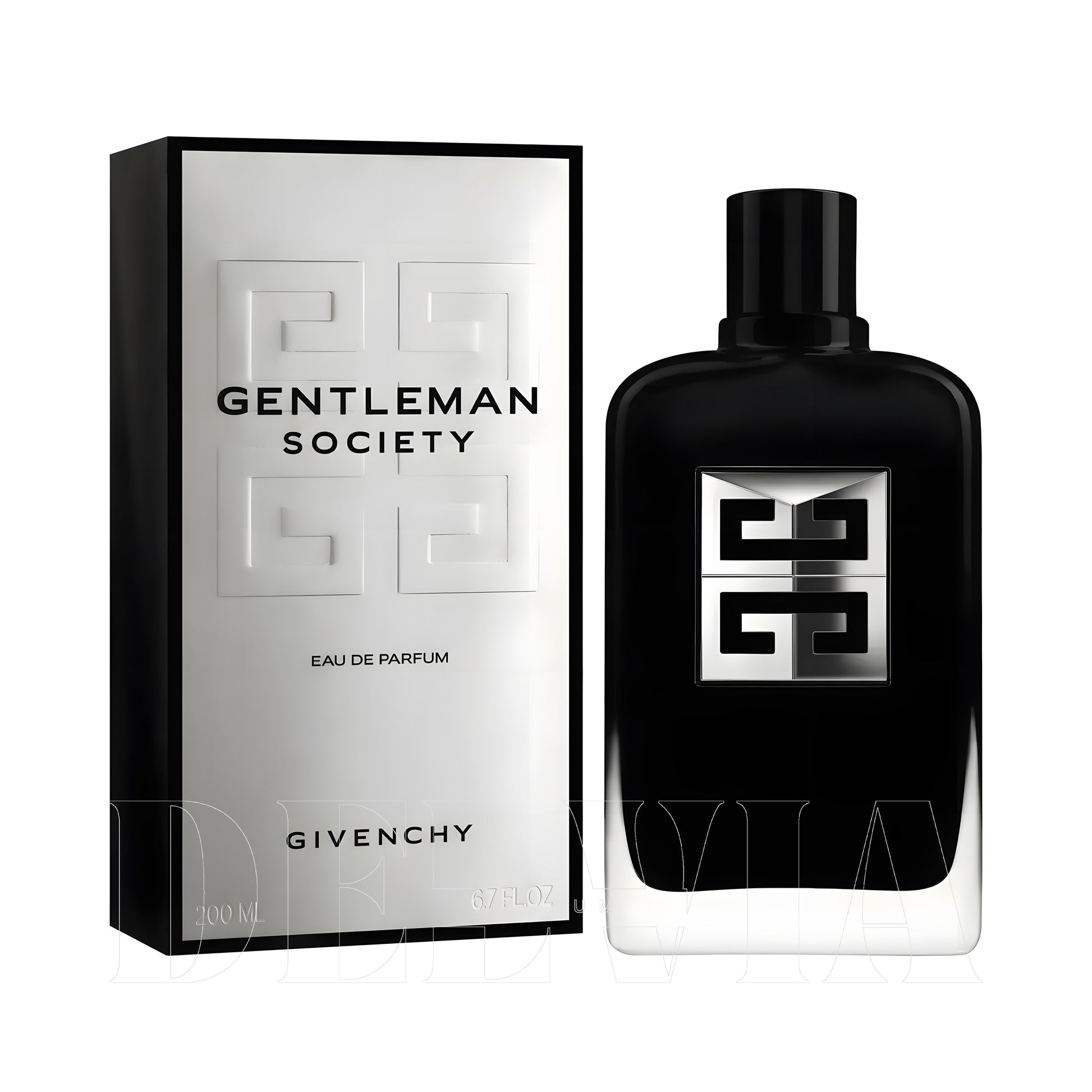 Givenchy Gentleman Society 5 ml dekant parfüm — kutu ve şişe görseli