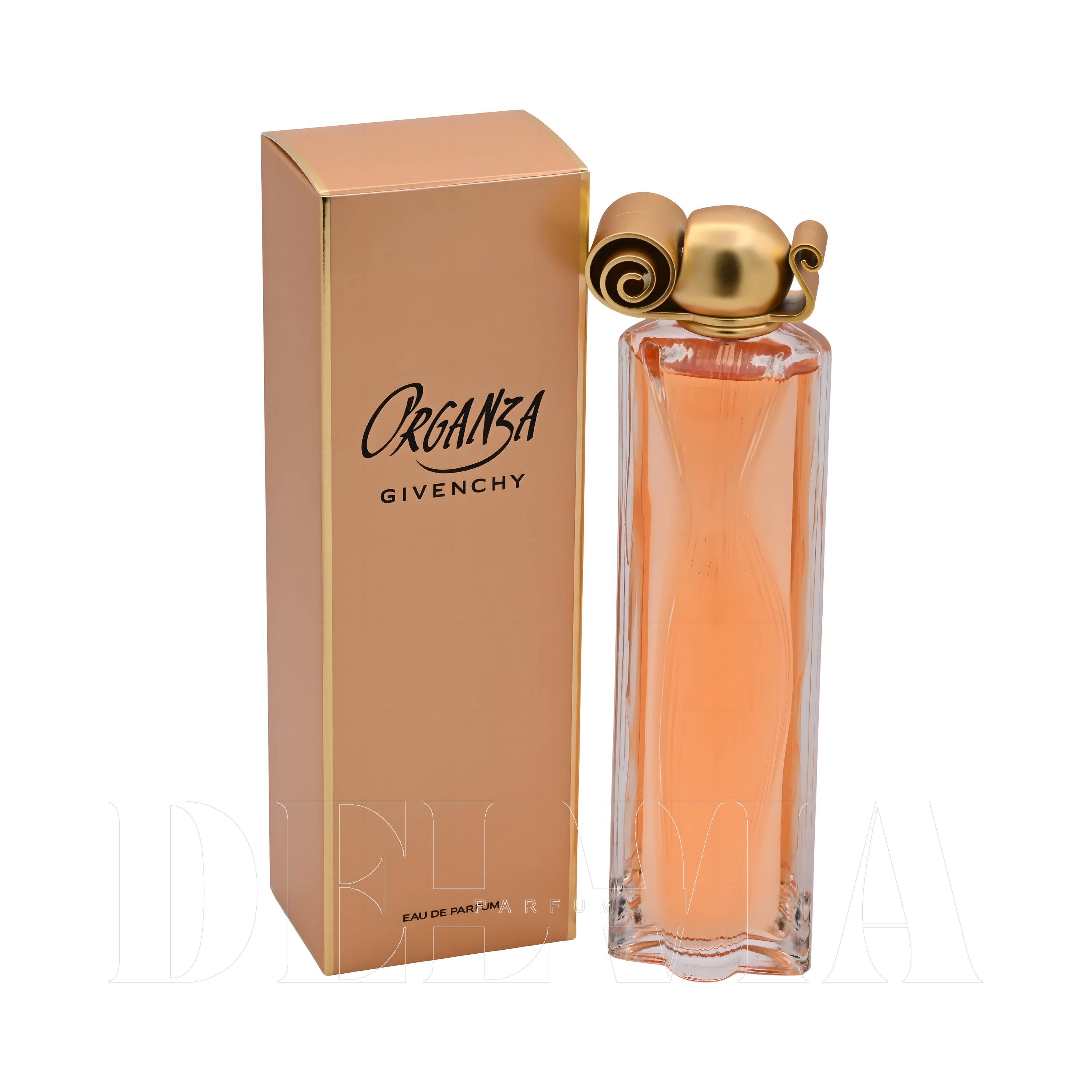 Givenchy Organza 3 ml dekant parfüm — kutu ve şişe görseli