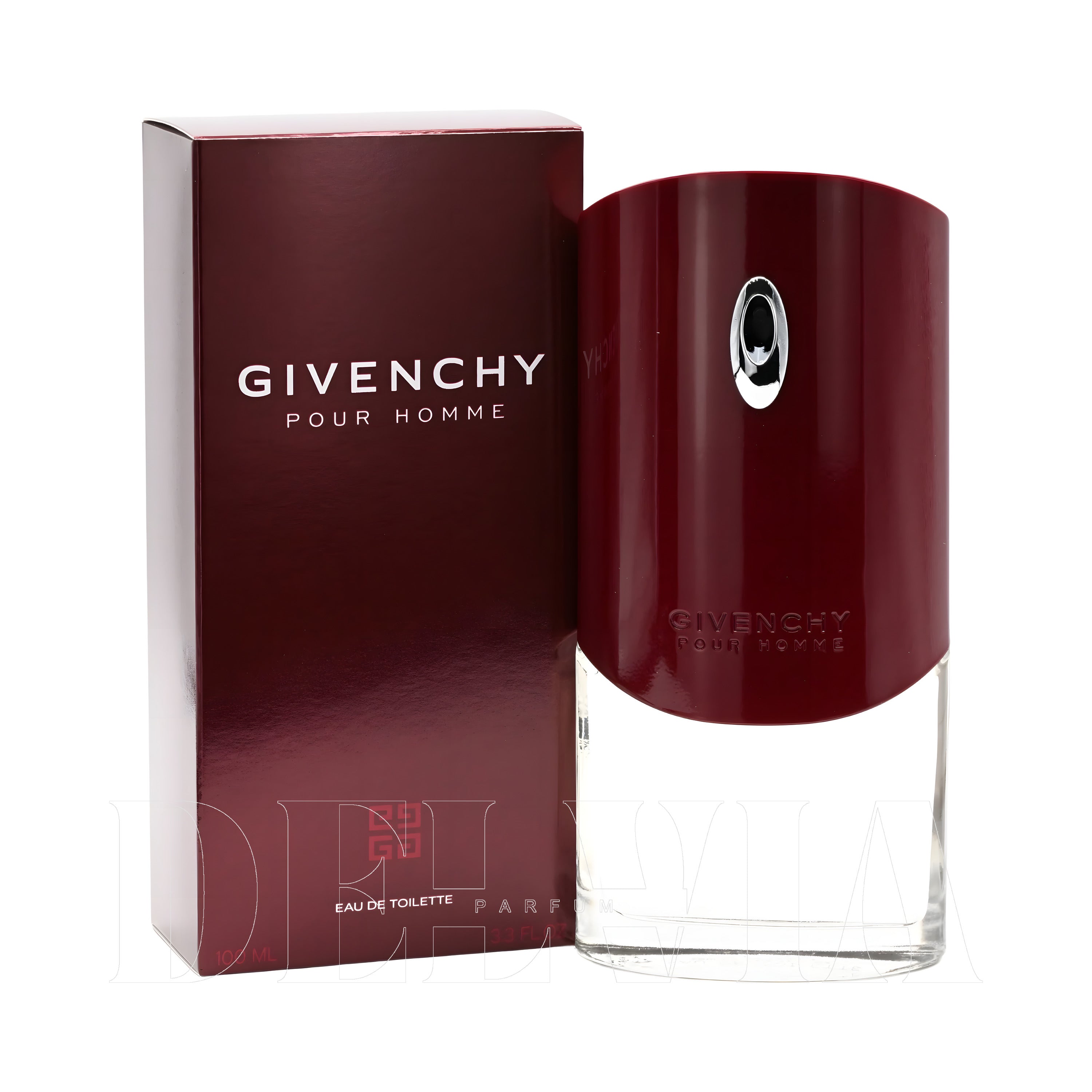 Givenchy Pour Homme 2 ml dekant parfüm — kutu ve şişe görseli
