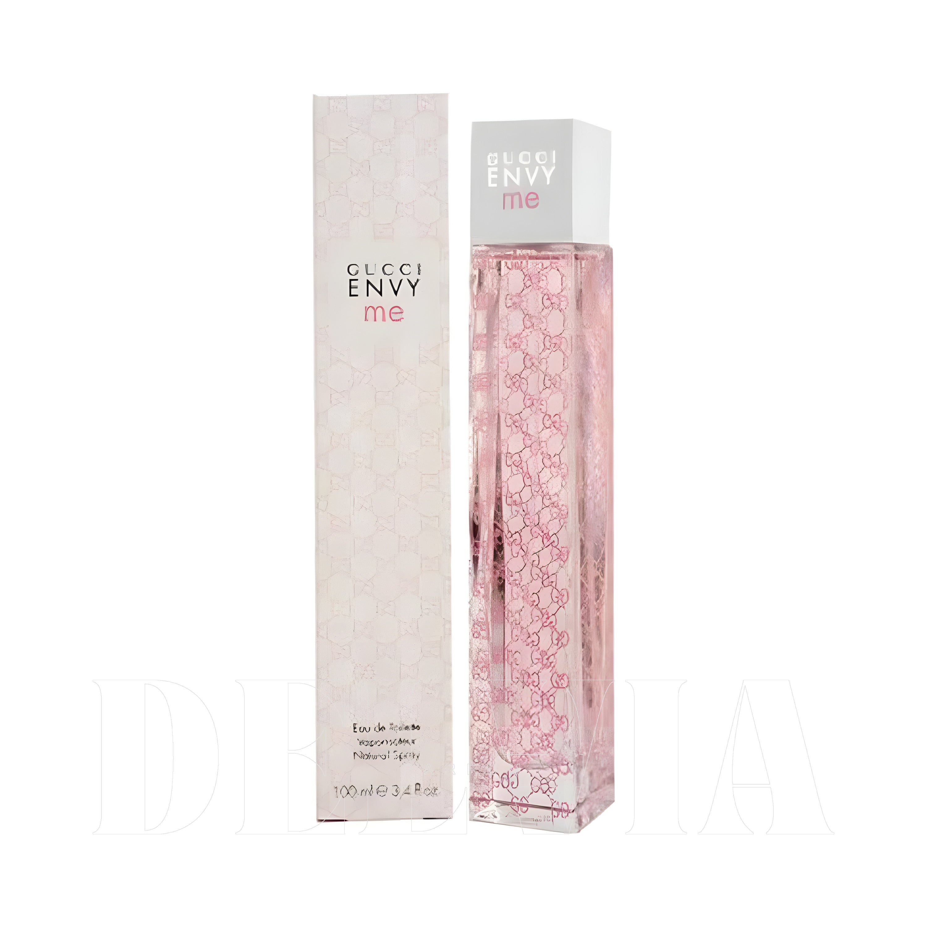 Gucci Envy Me 10 ml dekant parfüm — kutu ve şişe görseli