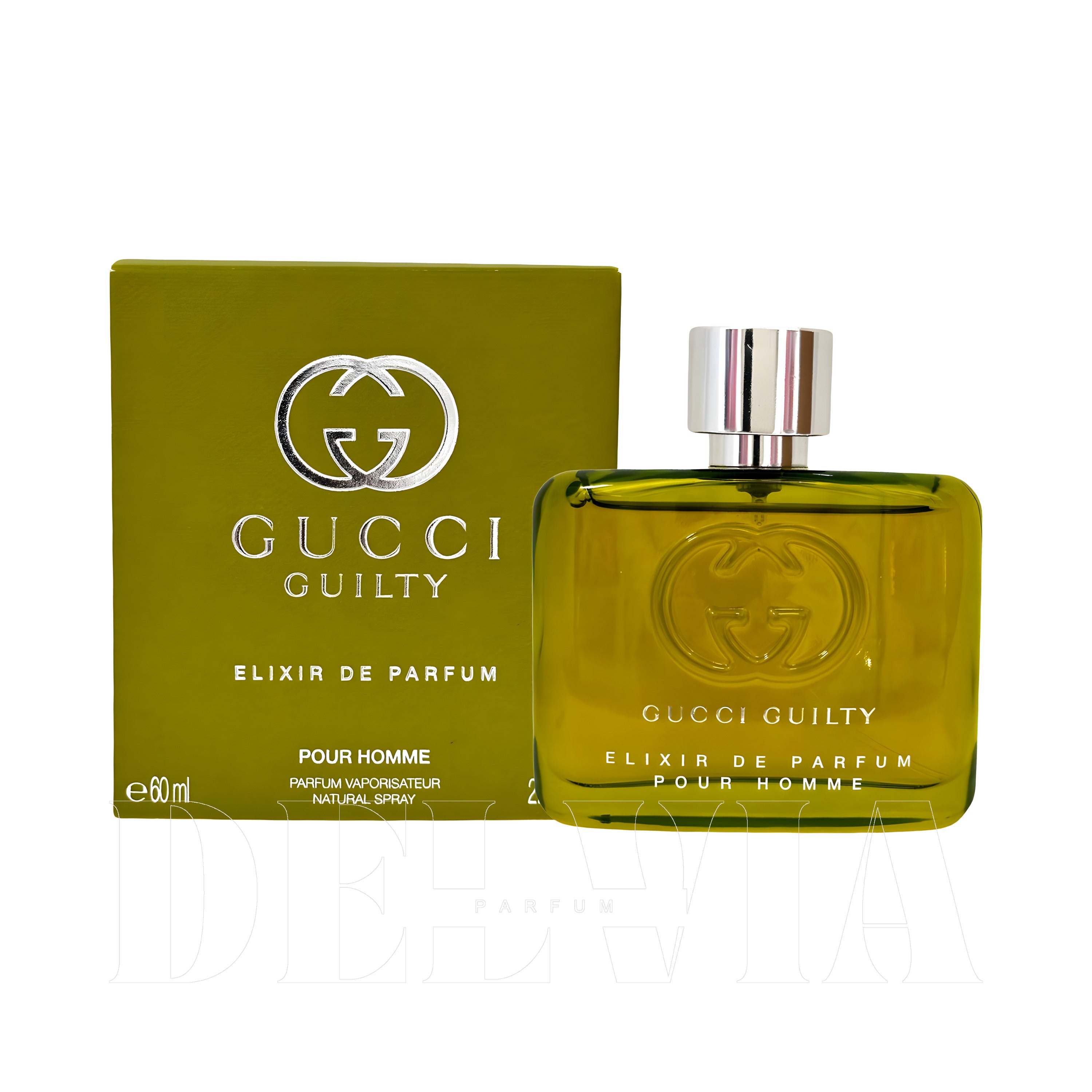 Gucci Guilty Elixir De Parfum Pour Homme 1 ml dekant parfüm — şişe görseli