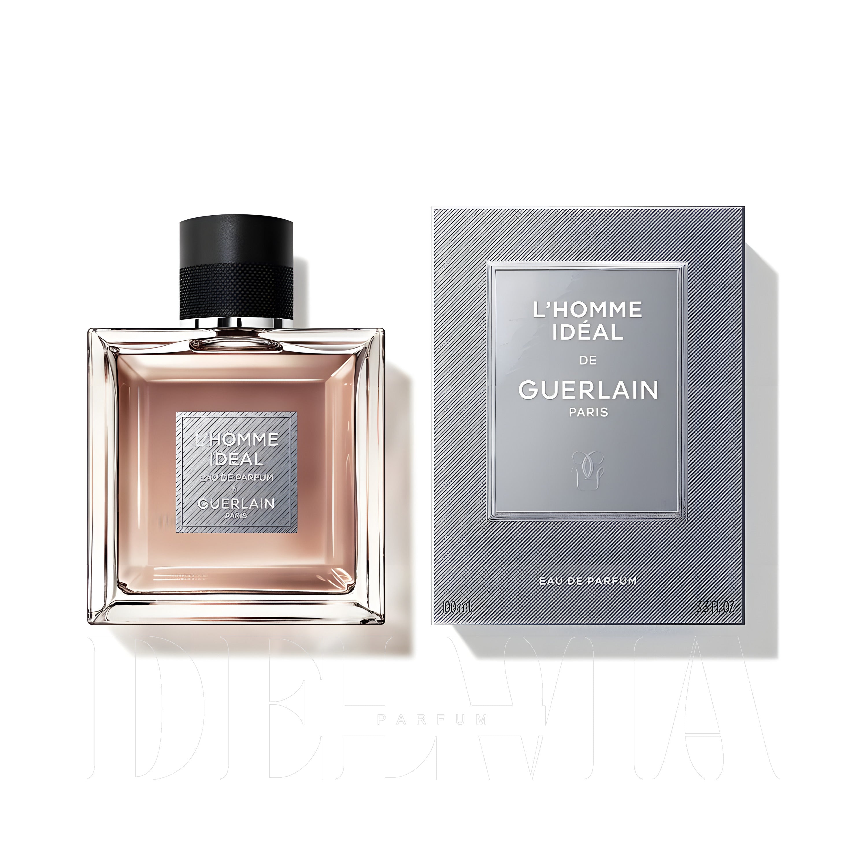 Guerlain L Homme Ideal 5 ml dekant parfüm — kutu ve şişe görseli