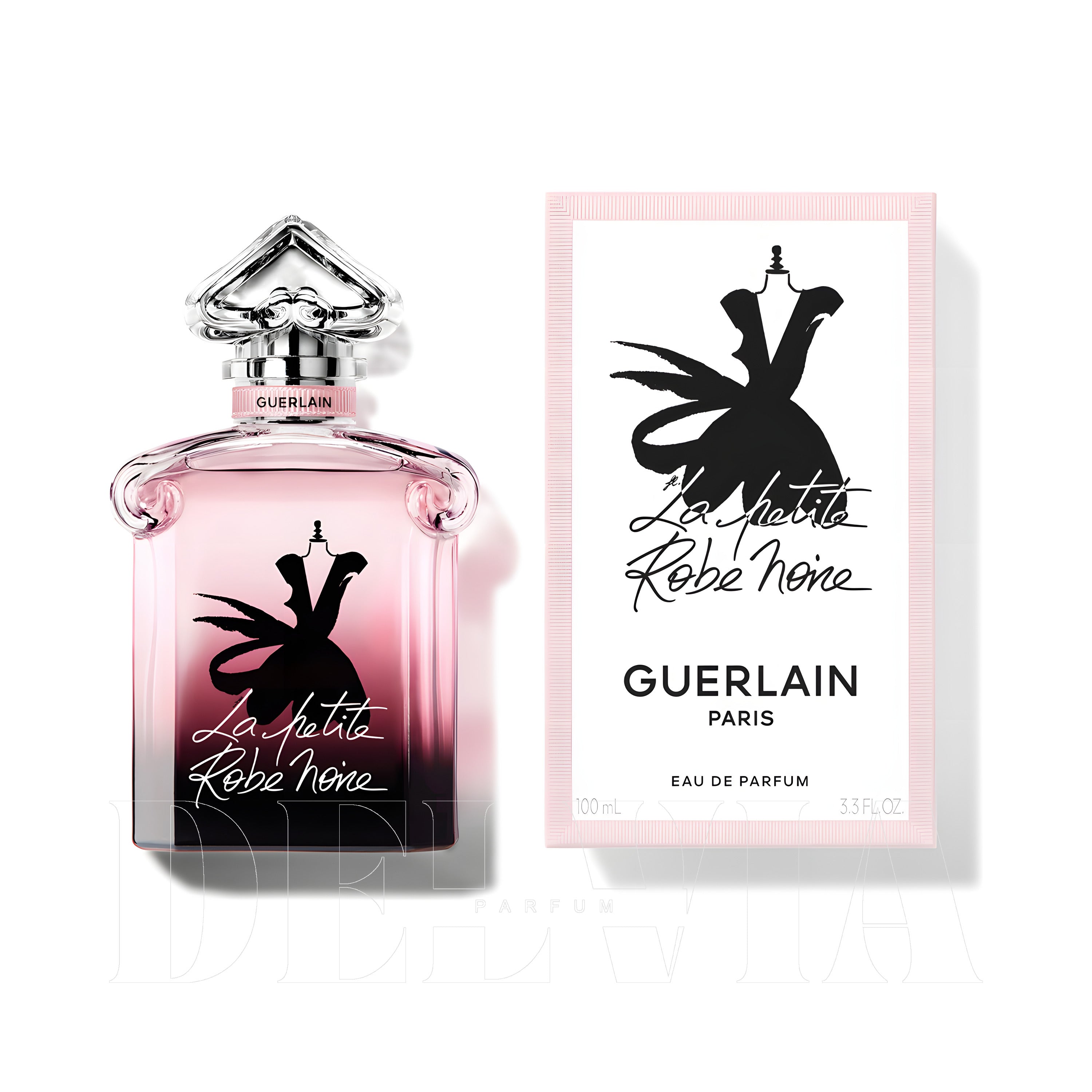 Guerlain La Petite Robe Noire 30 ml dekant parfüm — kutu ve şişe görseli