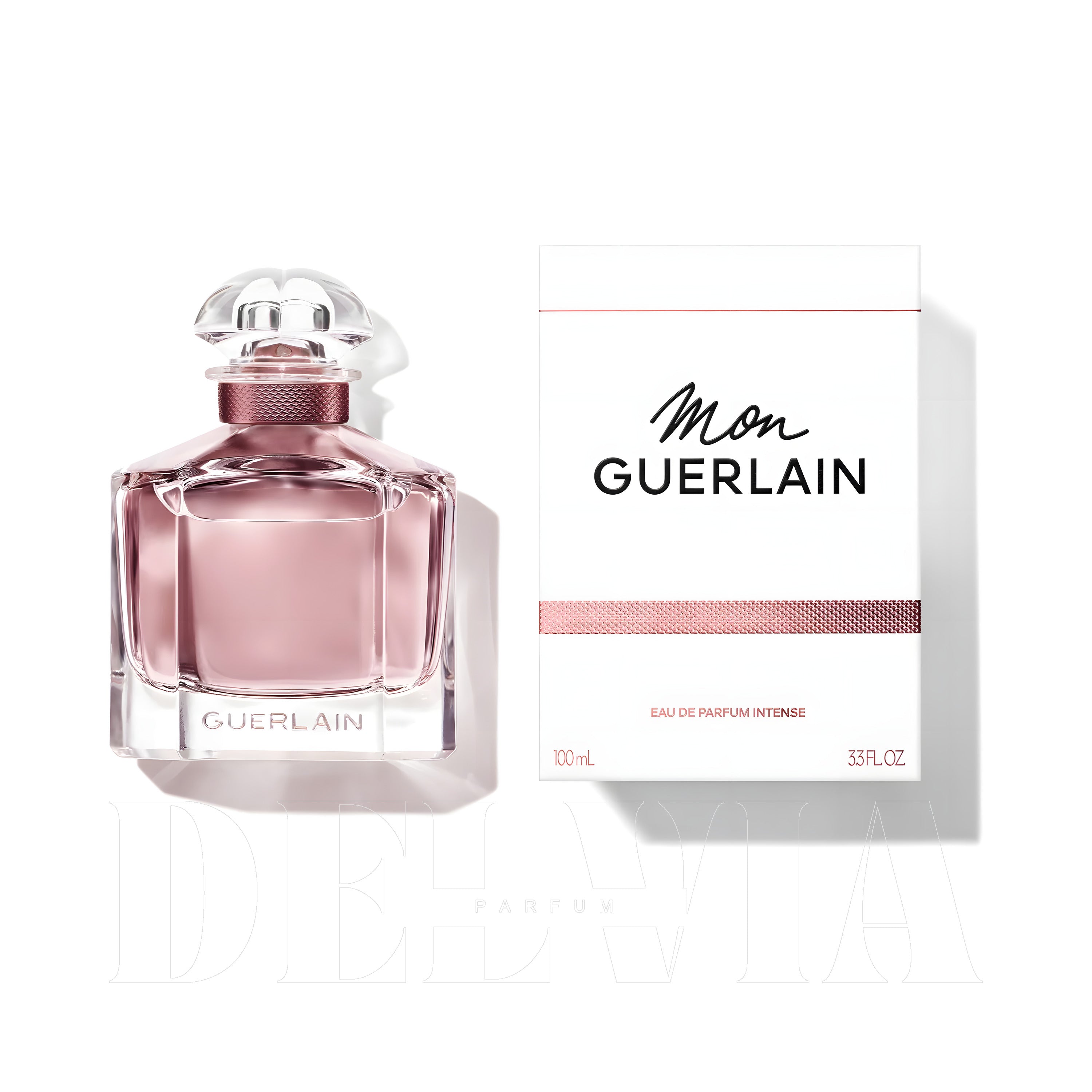Guerlain Mon Guerlain Intense 2 ml dekant parfüm — kutu ve şişe görseli