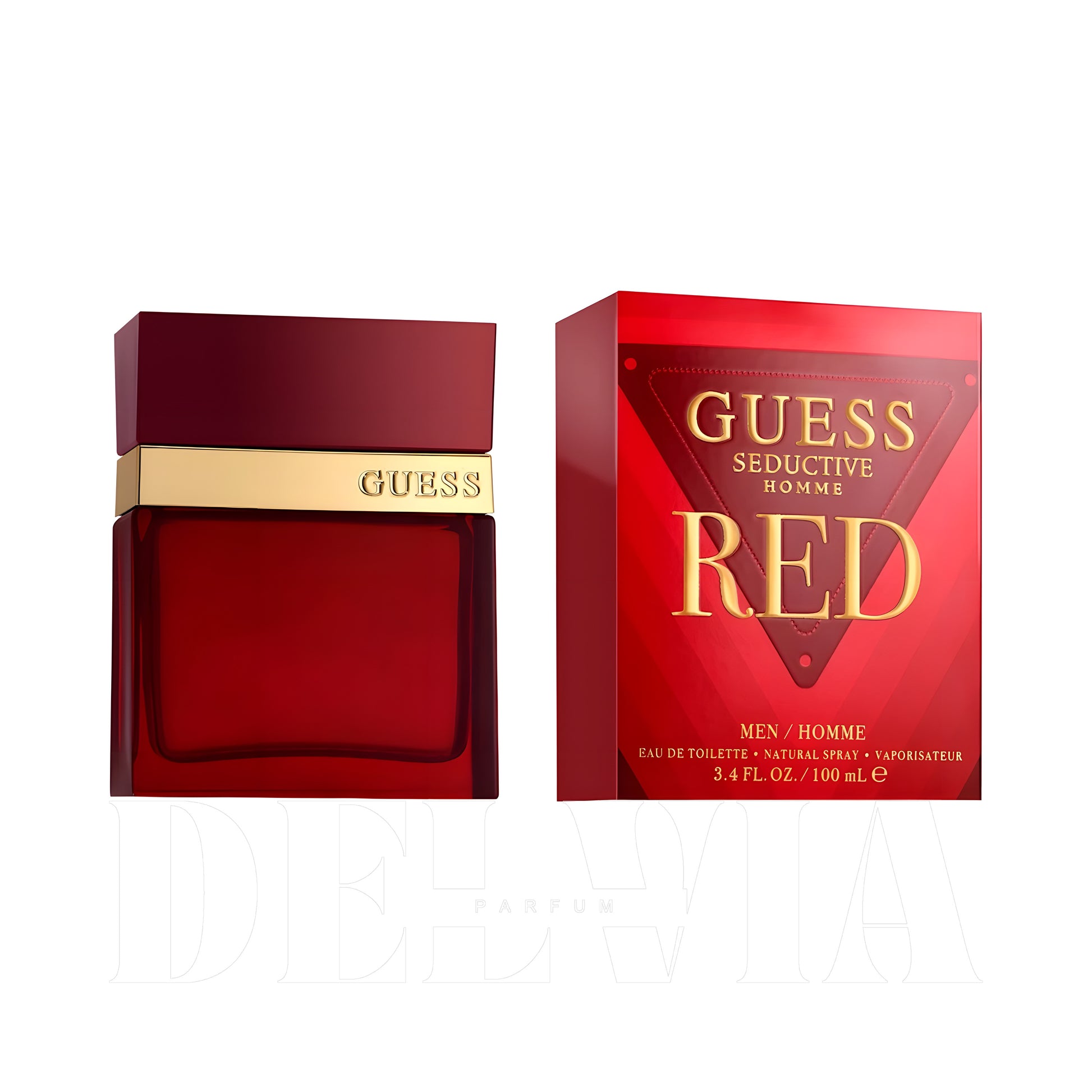 Guess Seductive Red For 30 ml dekant parfüm — kutu ve şişe görseli