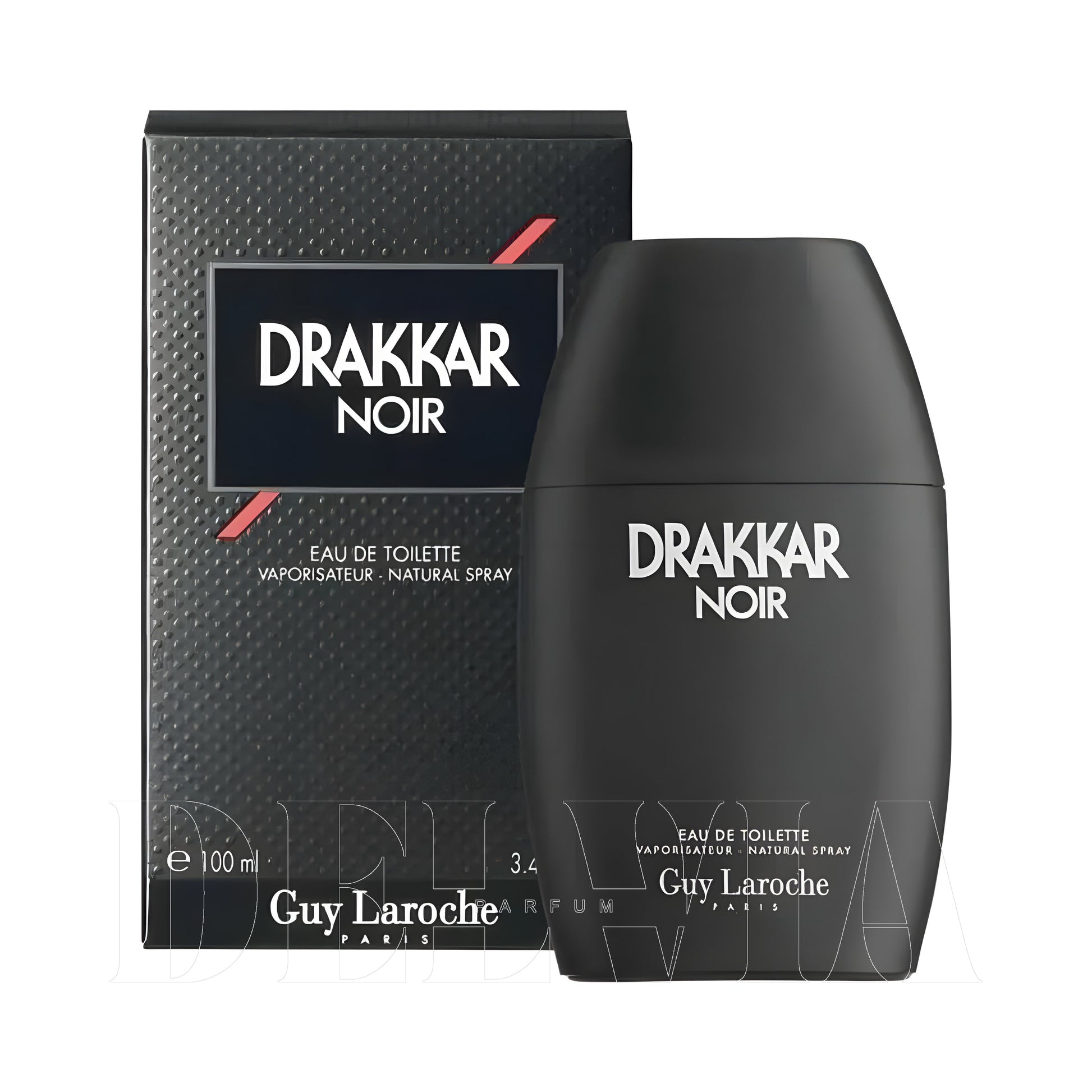 Guy Laroche Drakkar Noir 10 ml dekant parfüm — kutu ve şişe görseli