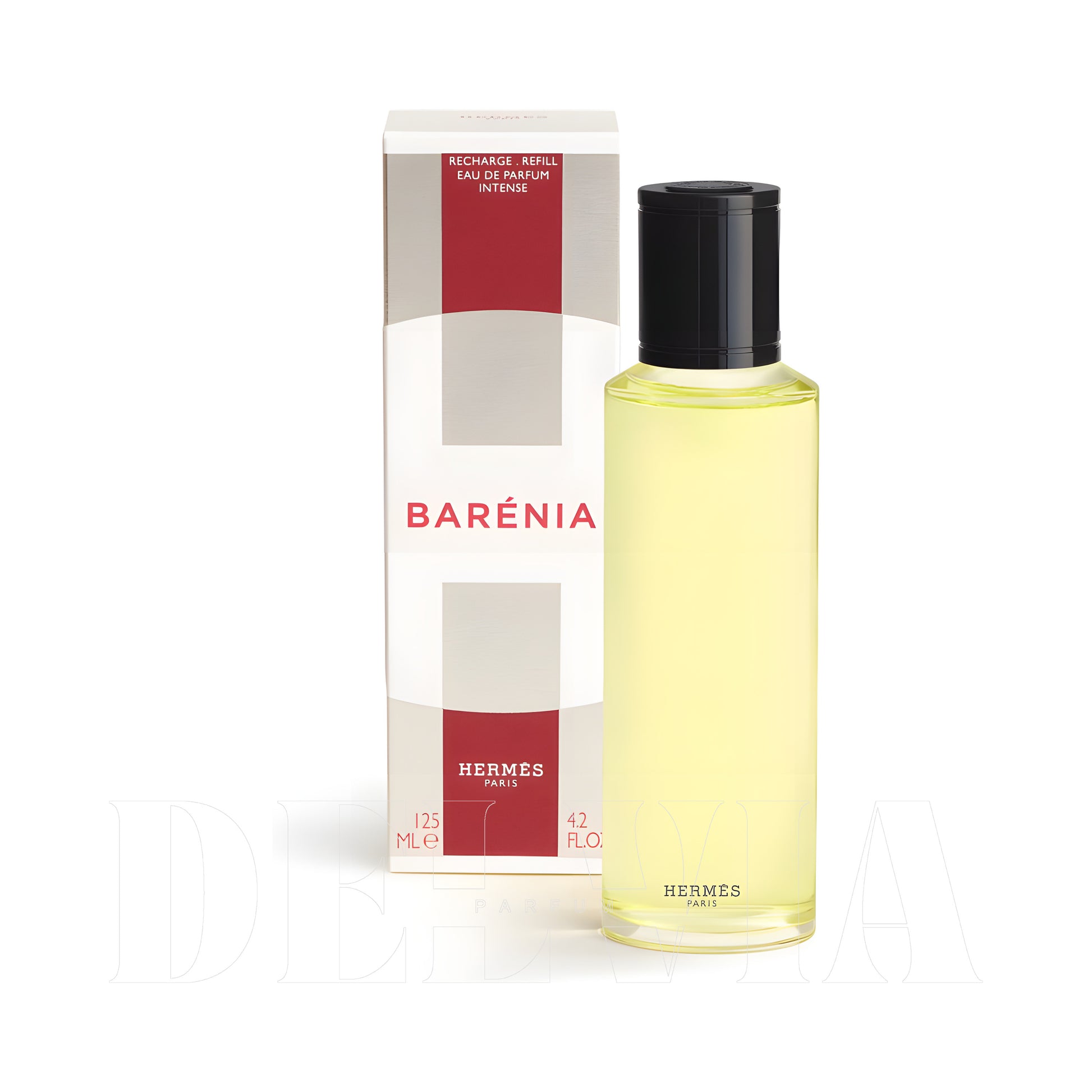 Hermes Barenia Intense Tam Boy Parfum — kutu ve şişe görseli