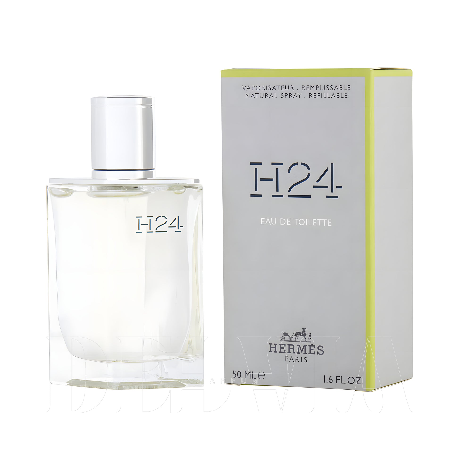 Hermes H24 Katı Parfum — kutu ve şişe görseli