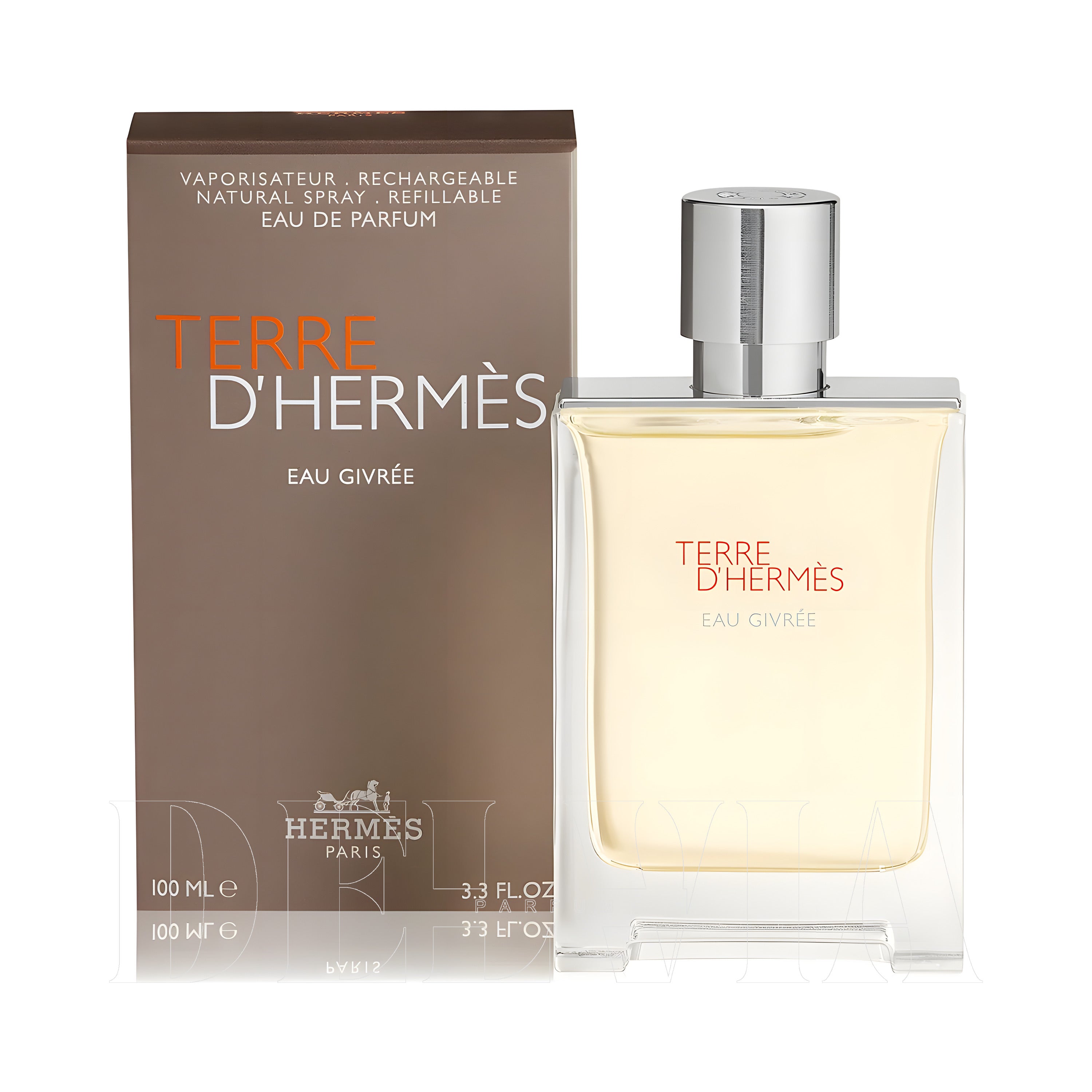 Hermes Terre D Eau Givree 10 ml dekant parfüm — şişe görseli