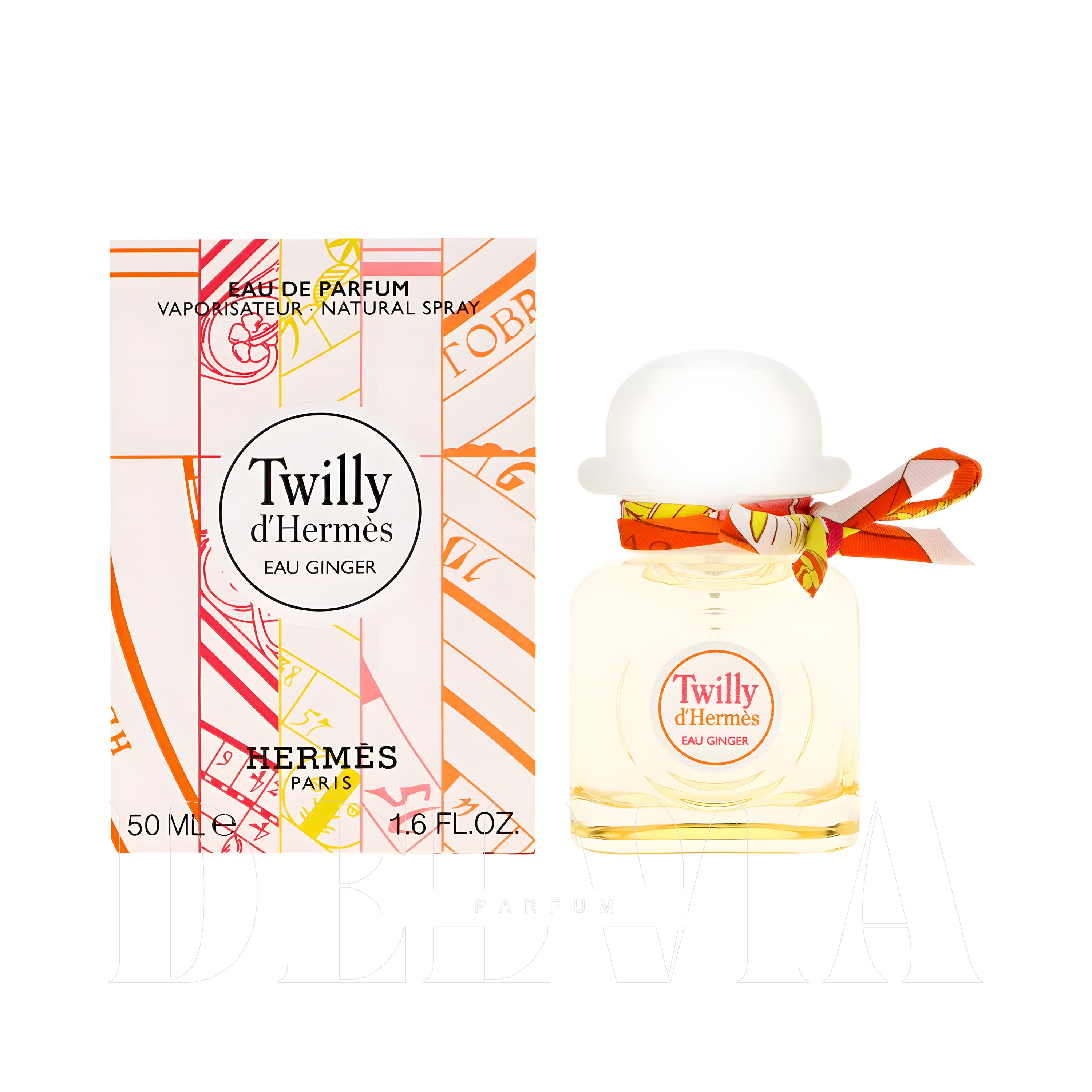 Hermes Twilly Eau Ginger 5 ml dekant parfüm — kutu ve şişe görseli
