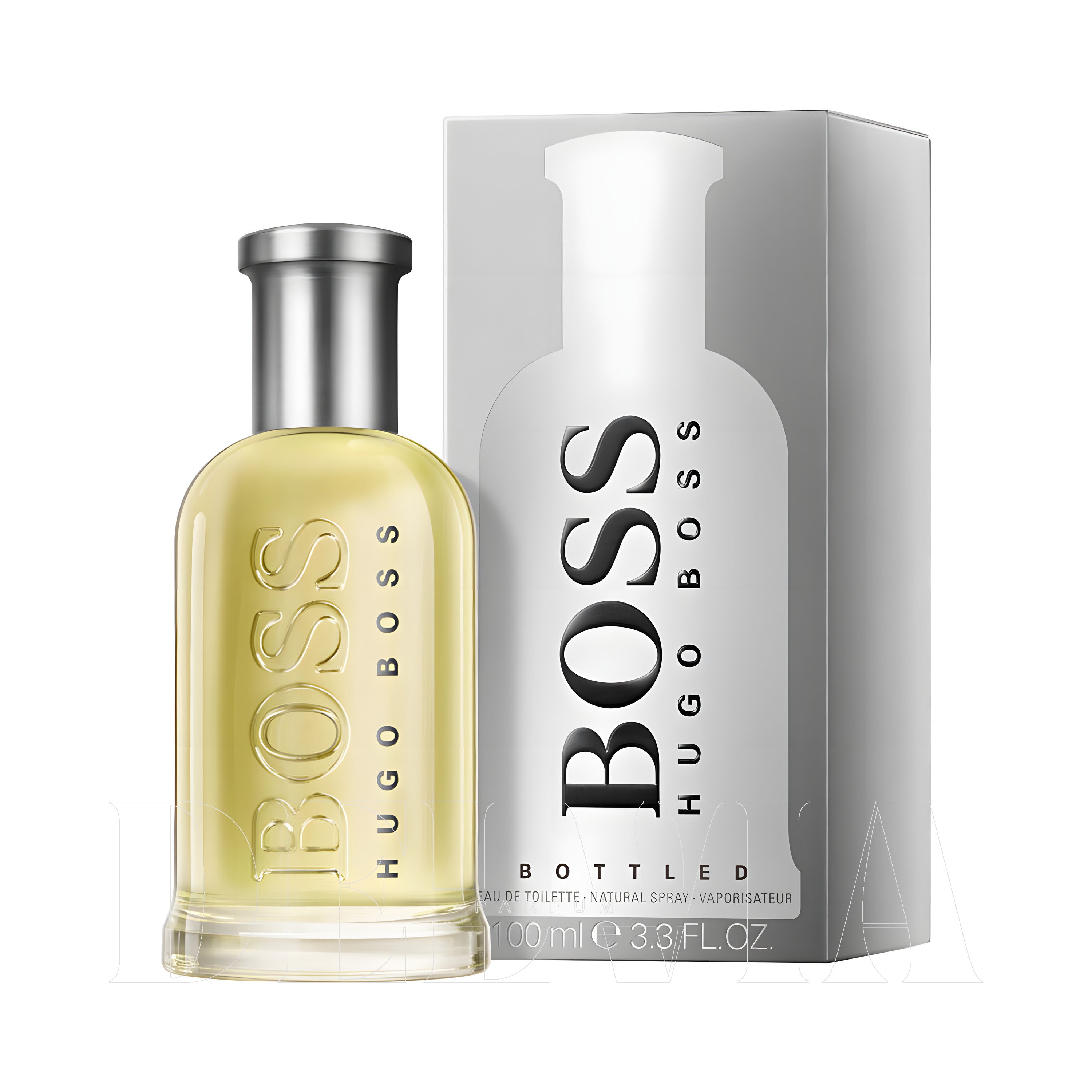 Hugo Boss Boss No6 Bottled 2 ml dekant parfüm — kutu ve şişe görseli