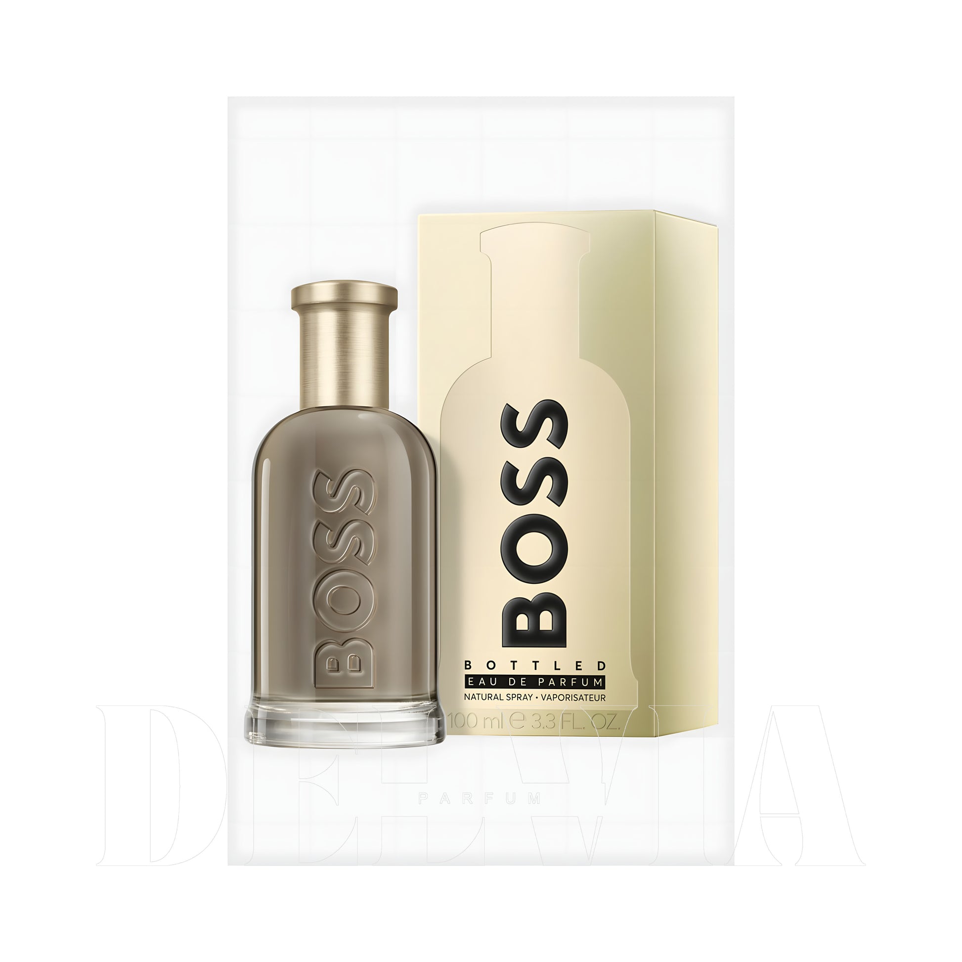 Hugo Boss Bottled 5 ml dekant parfüm — kutu ve şişe görseli