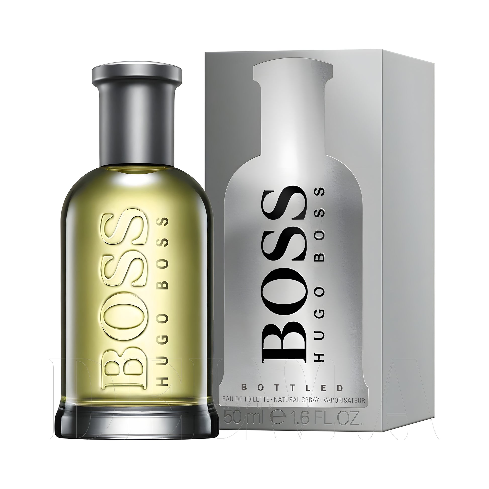 Hugo Boss Bottled 2 ml dekant parfüm — kutu ve şişe görseli