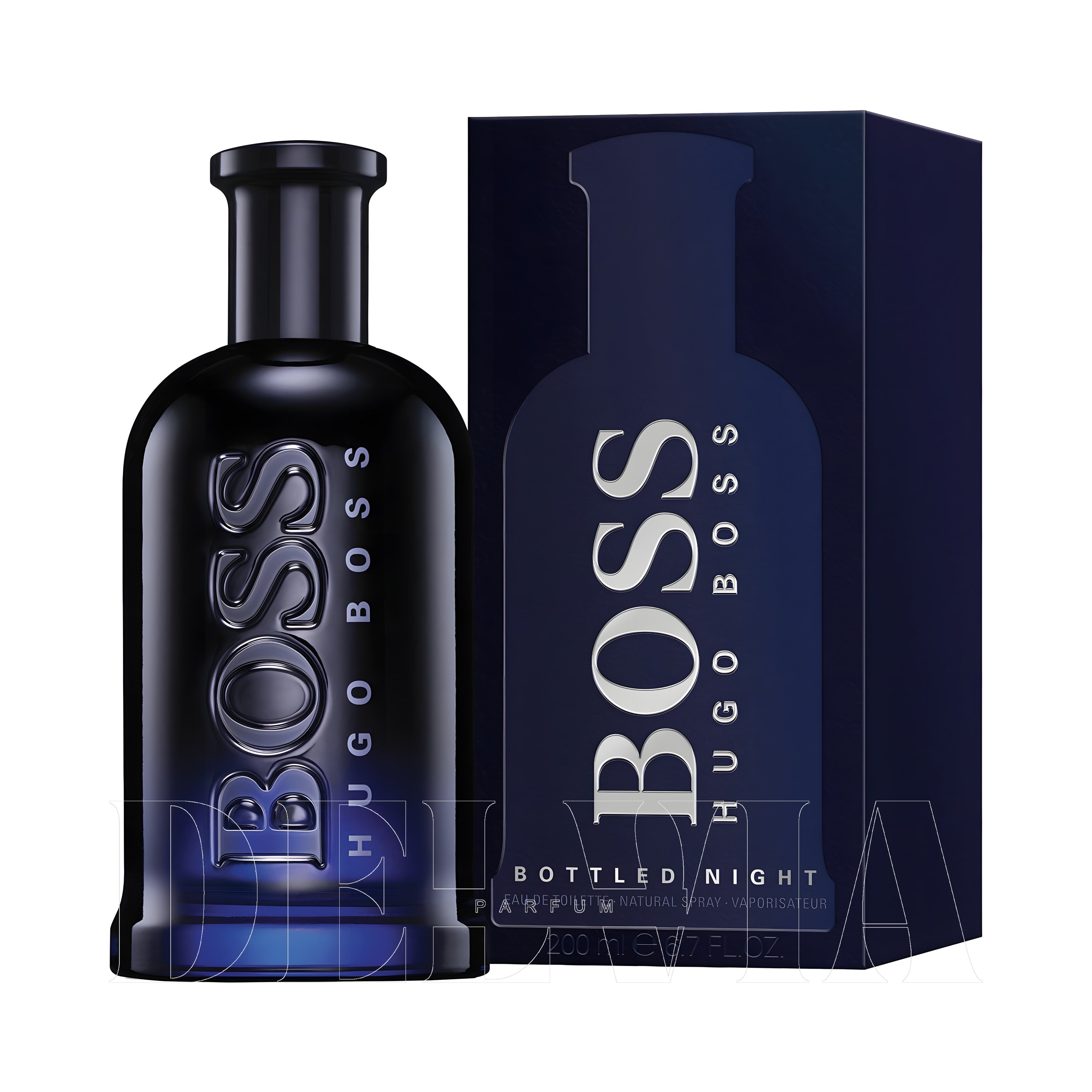 Hugo Boss Bottled Night Oda Kokusu — kutu ve şişe görseli