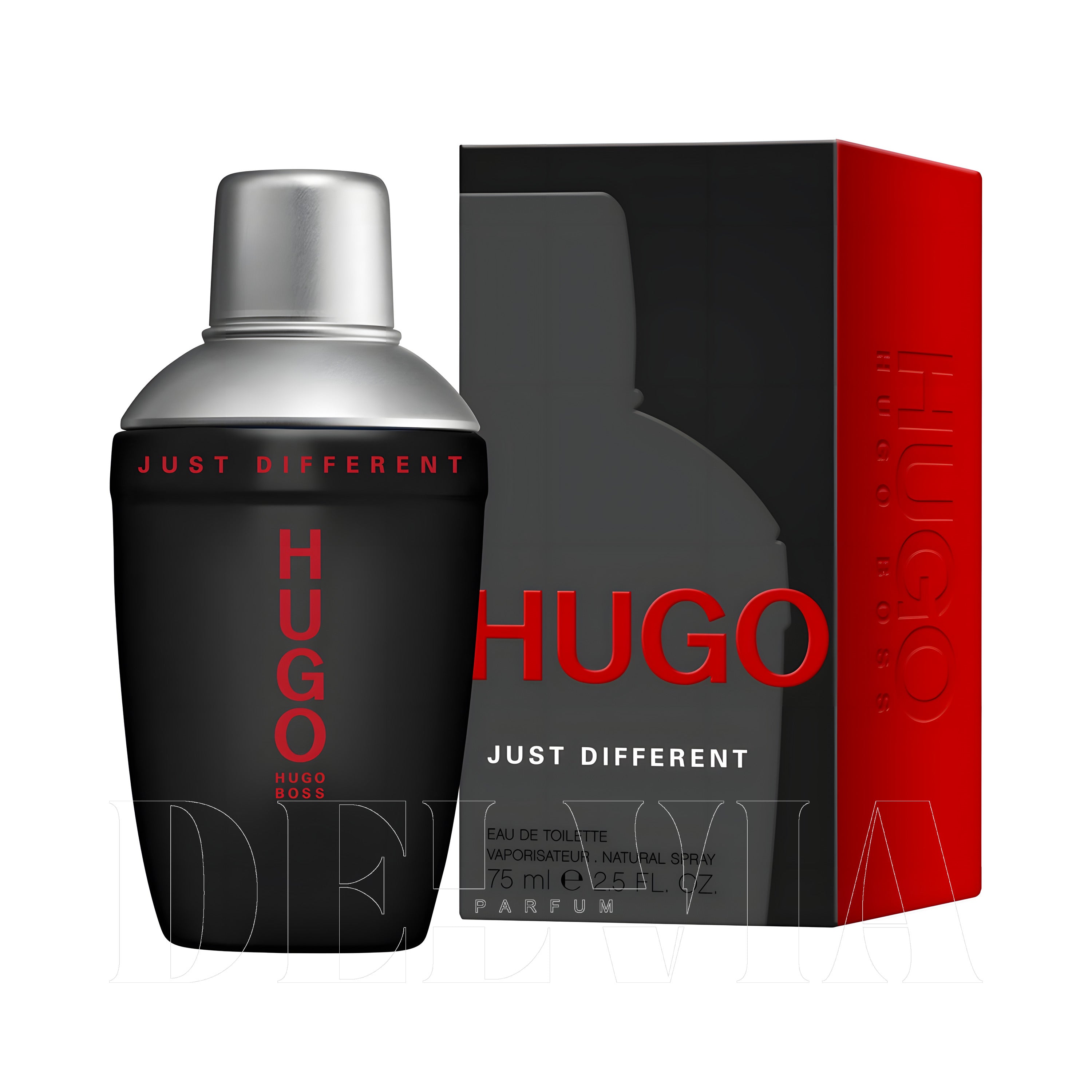 Hugo Boss Just Different 30 ml dekant parfüm — kutu ve şişe görseli