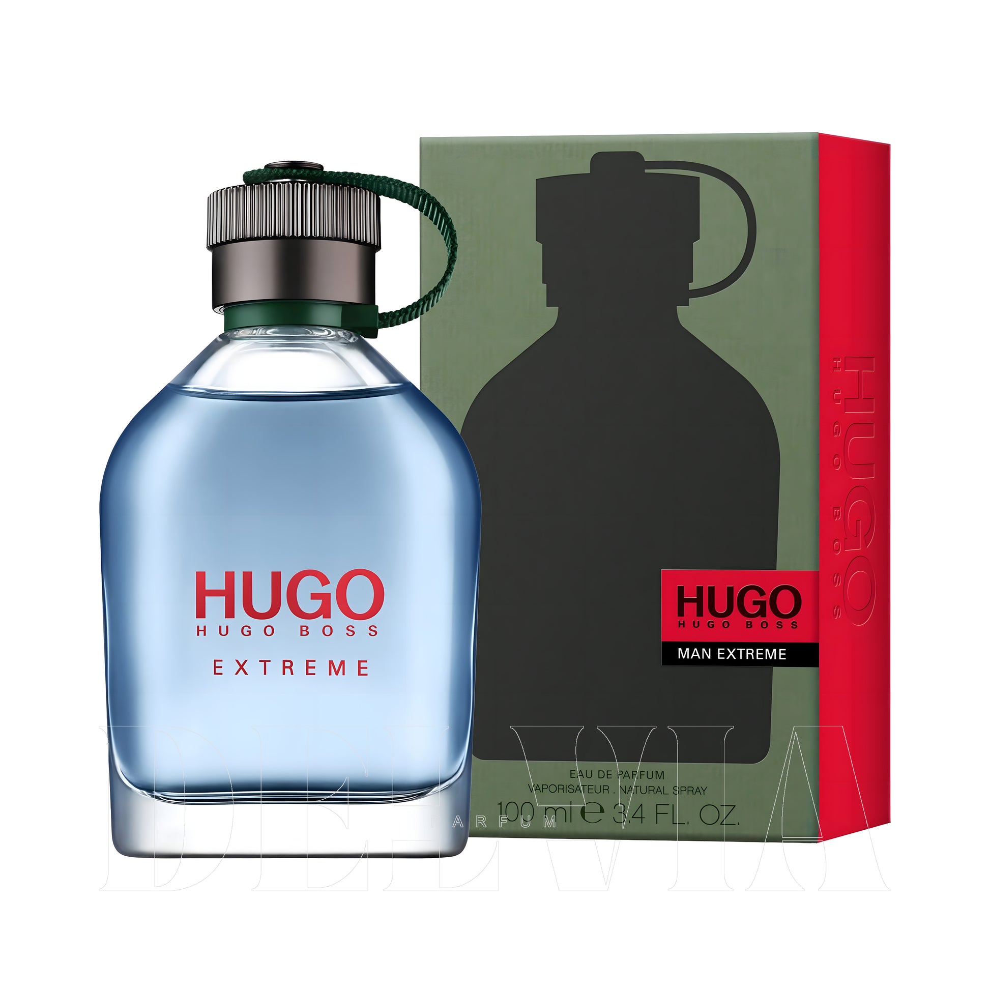 Hugo Boss Man Extreme 1 ml dekant parfüm — kutu ve şişe görseli