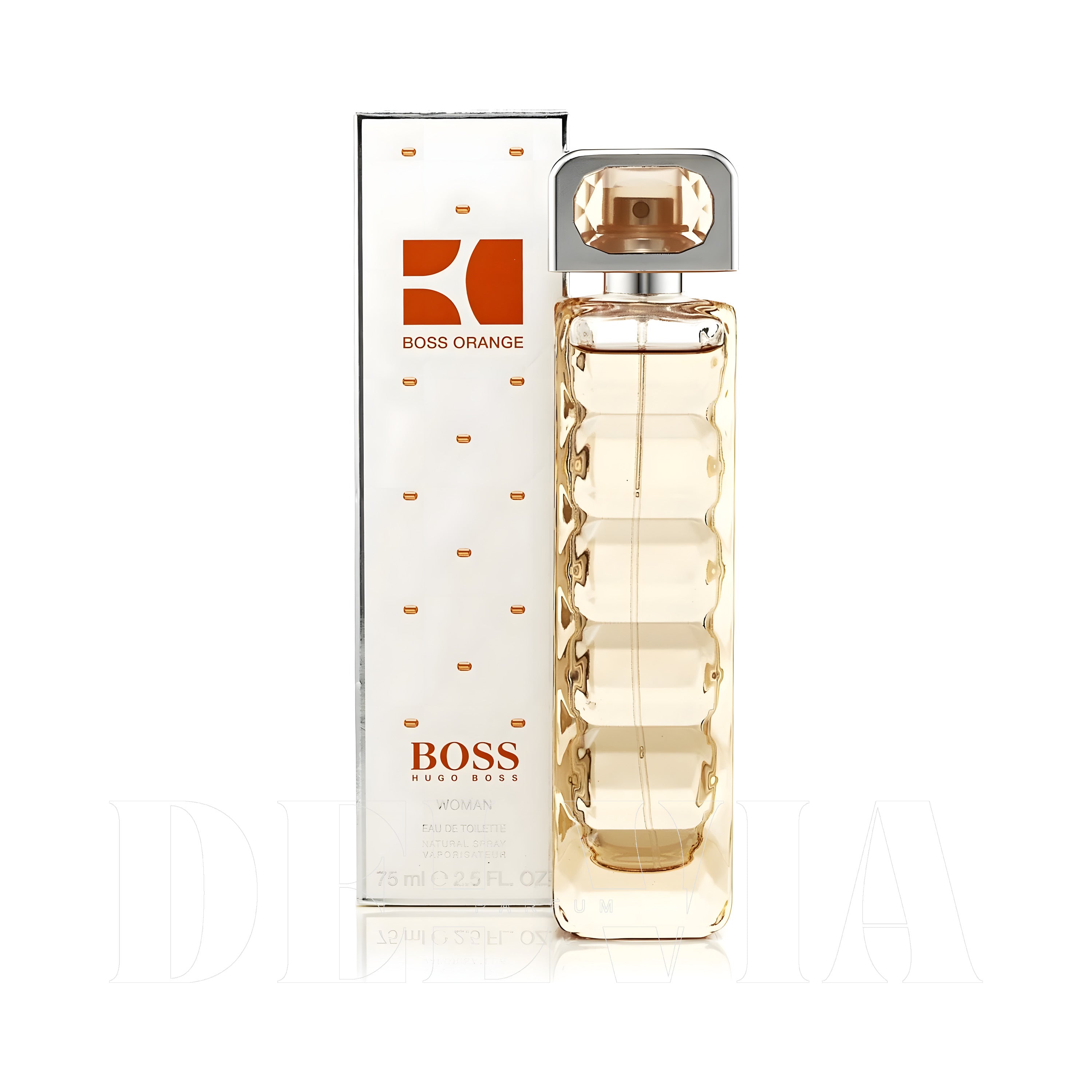 Hugo Boss Orange 2 ml dekant parfüm — kutu ve şişe görseli