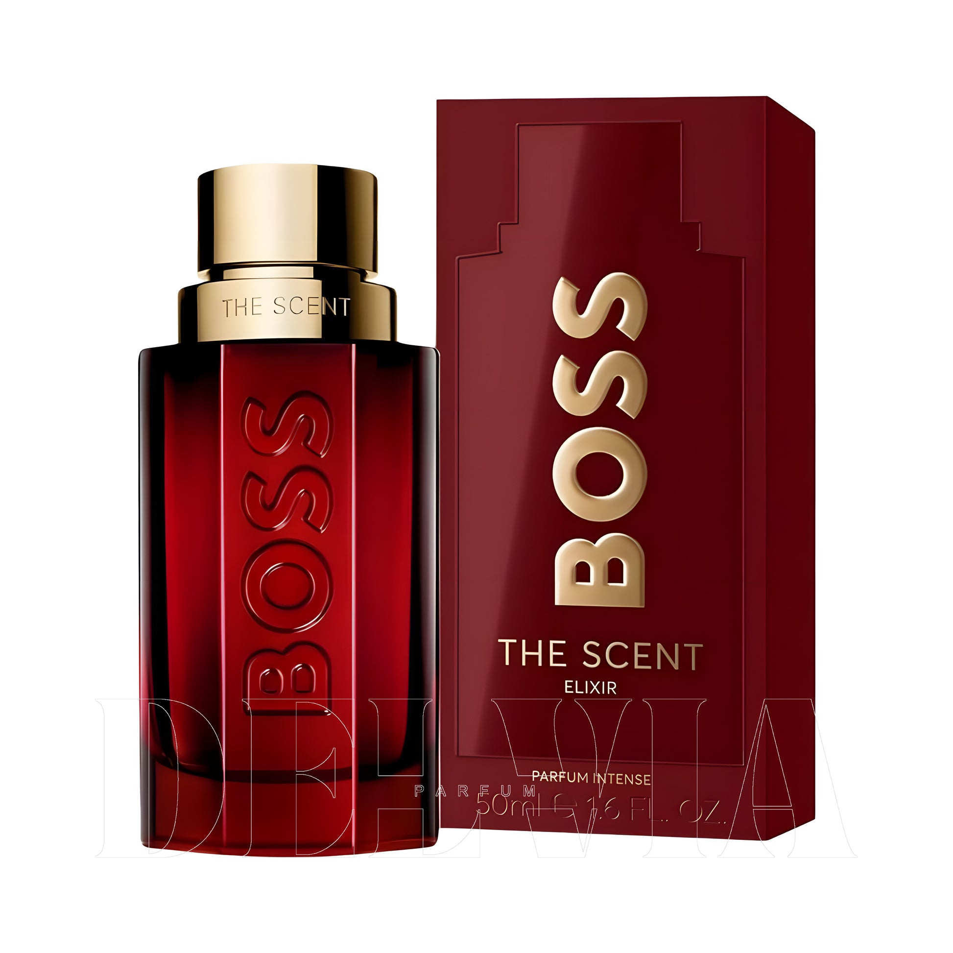 Hugo Boss The Scent Elixir Tam Boy Parfum — kutu ve şişe görseli