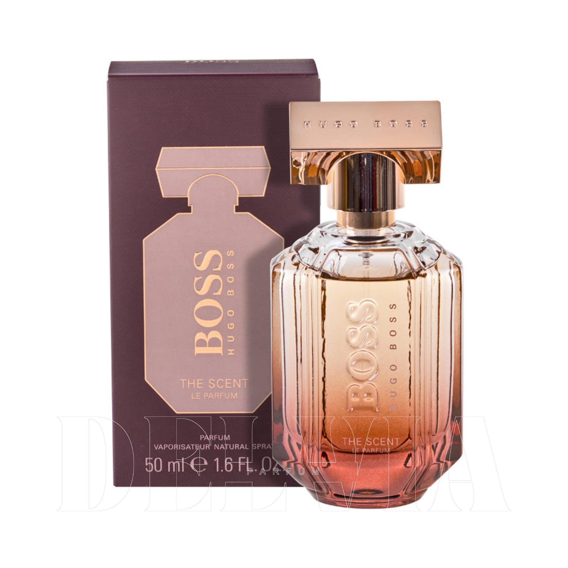 Hugo Boss The Scent Le Parfum For Her 1 ml dekant parfüm — kutu ve şişe görseli