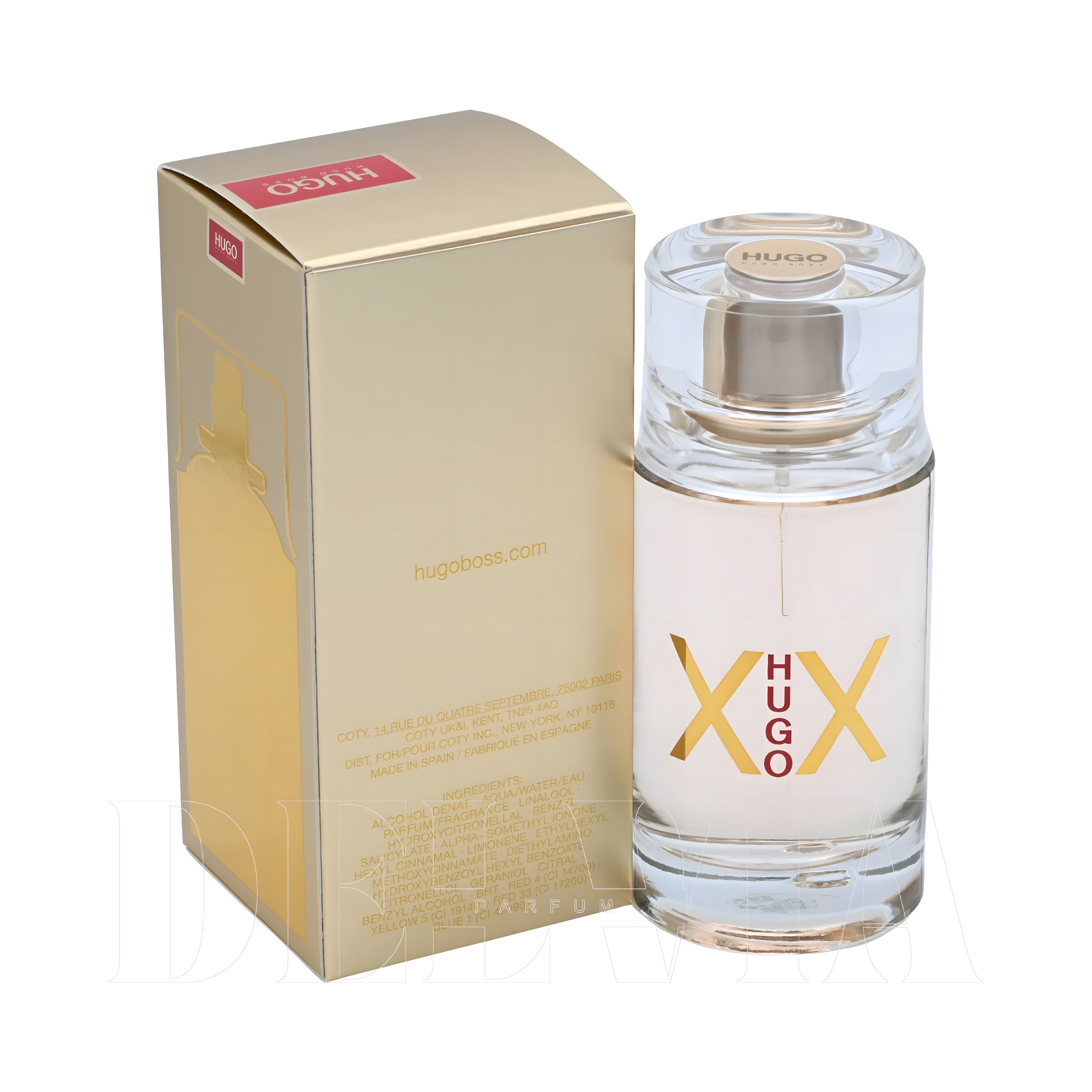 Hugo Boss Xy Edt 5 ml dekant parfüm — kutu ve şişe görseli