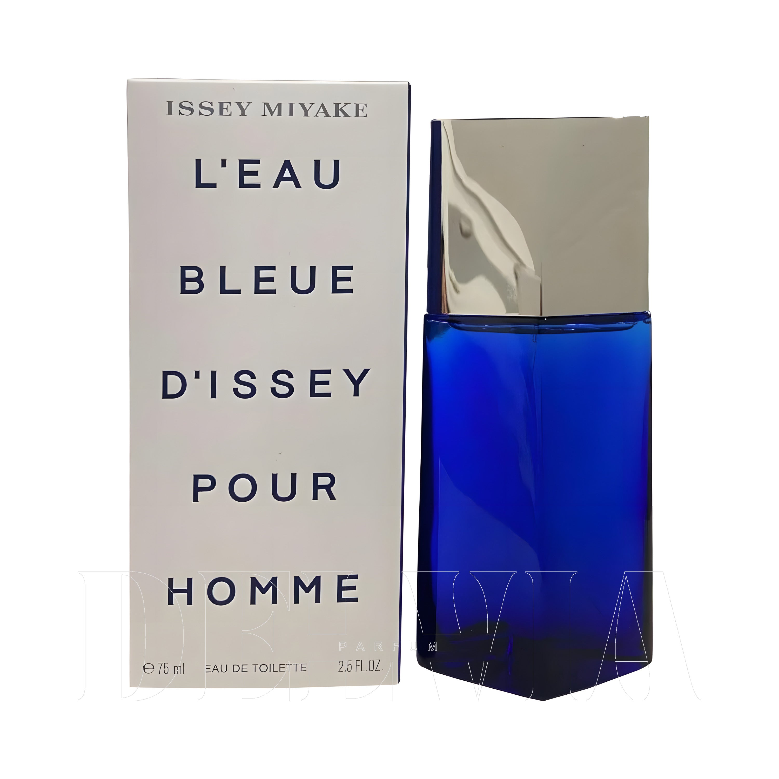 Issey Miyake L Eau Bleue D Issey 5 ml dekant parfüm — kutu ve şişe görseli
