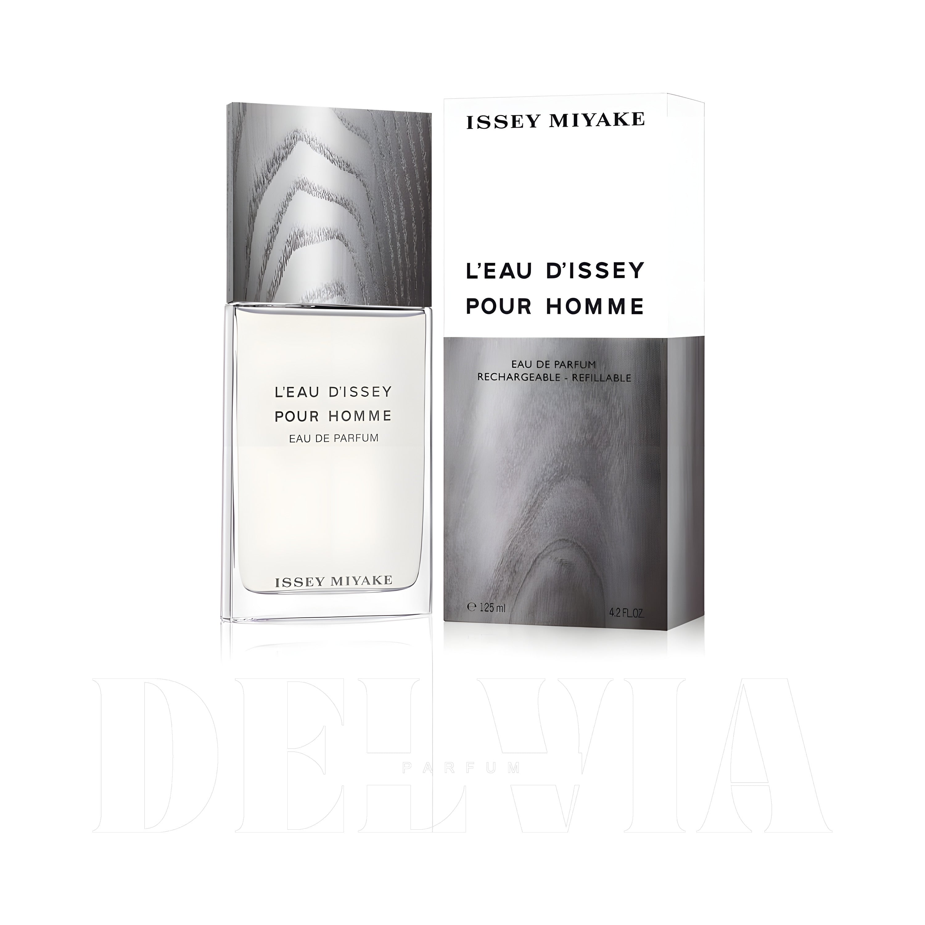 Issey Miyake L Eau D Issey Pour Homme 2 ml dekant parfüm — kutu ve şişe görseli