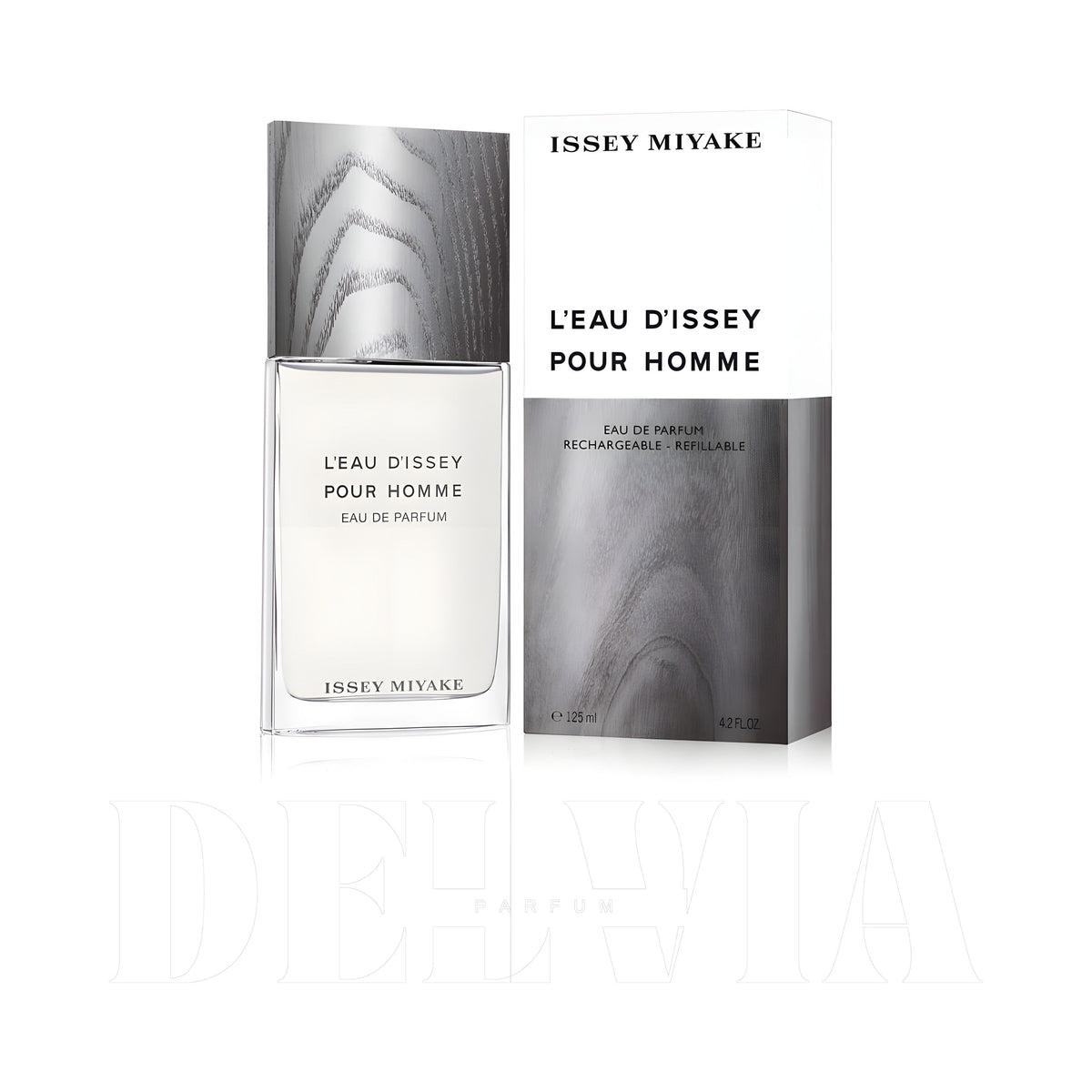 Issey Miyake L Eau D Issey Pour Homme 2 ml dekant parfüm — kutu ve şişe görseli