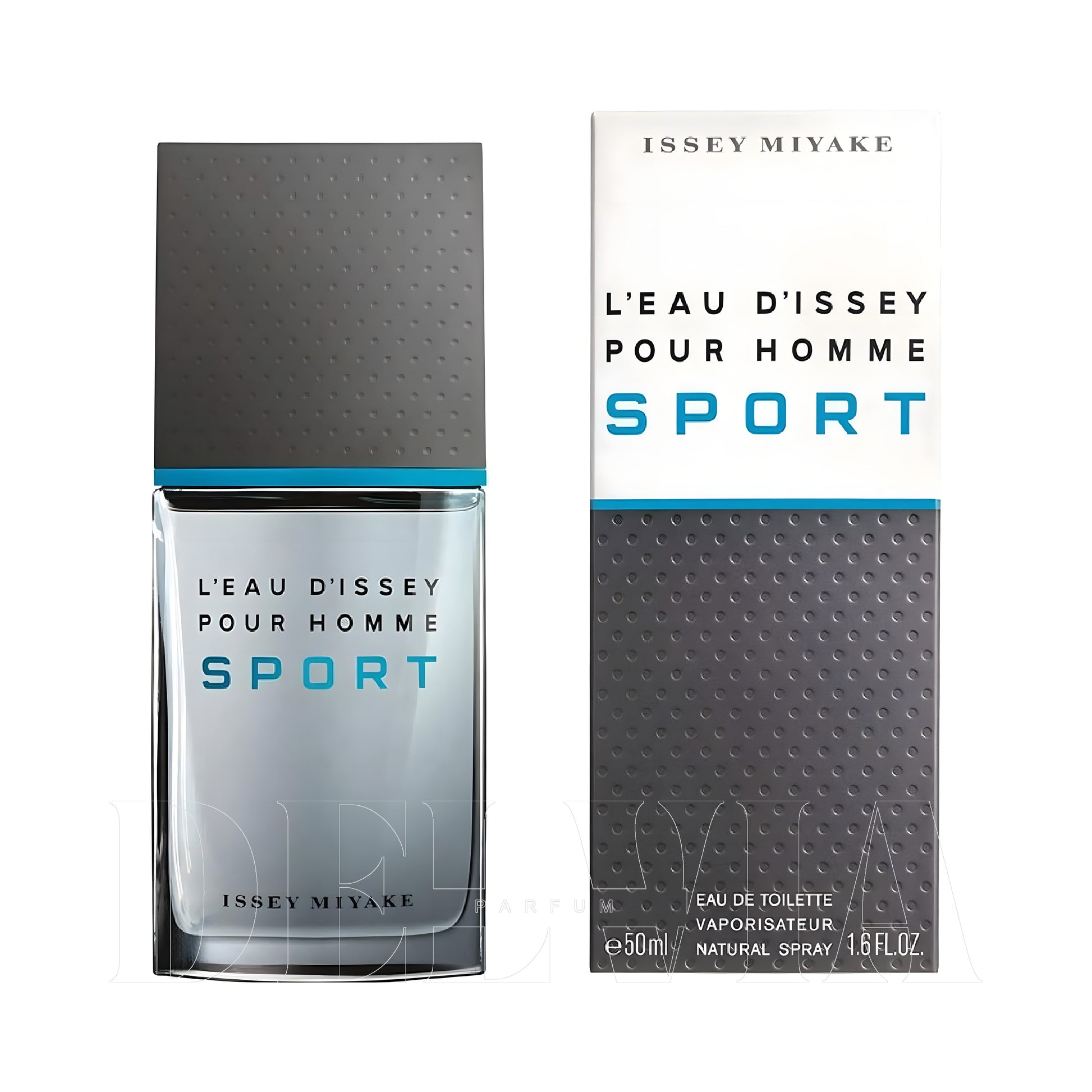 Issey Miyake L Eau D Issey Sport 2 ml dekant parfüm — kutu ve şişe görseli