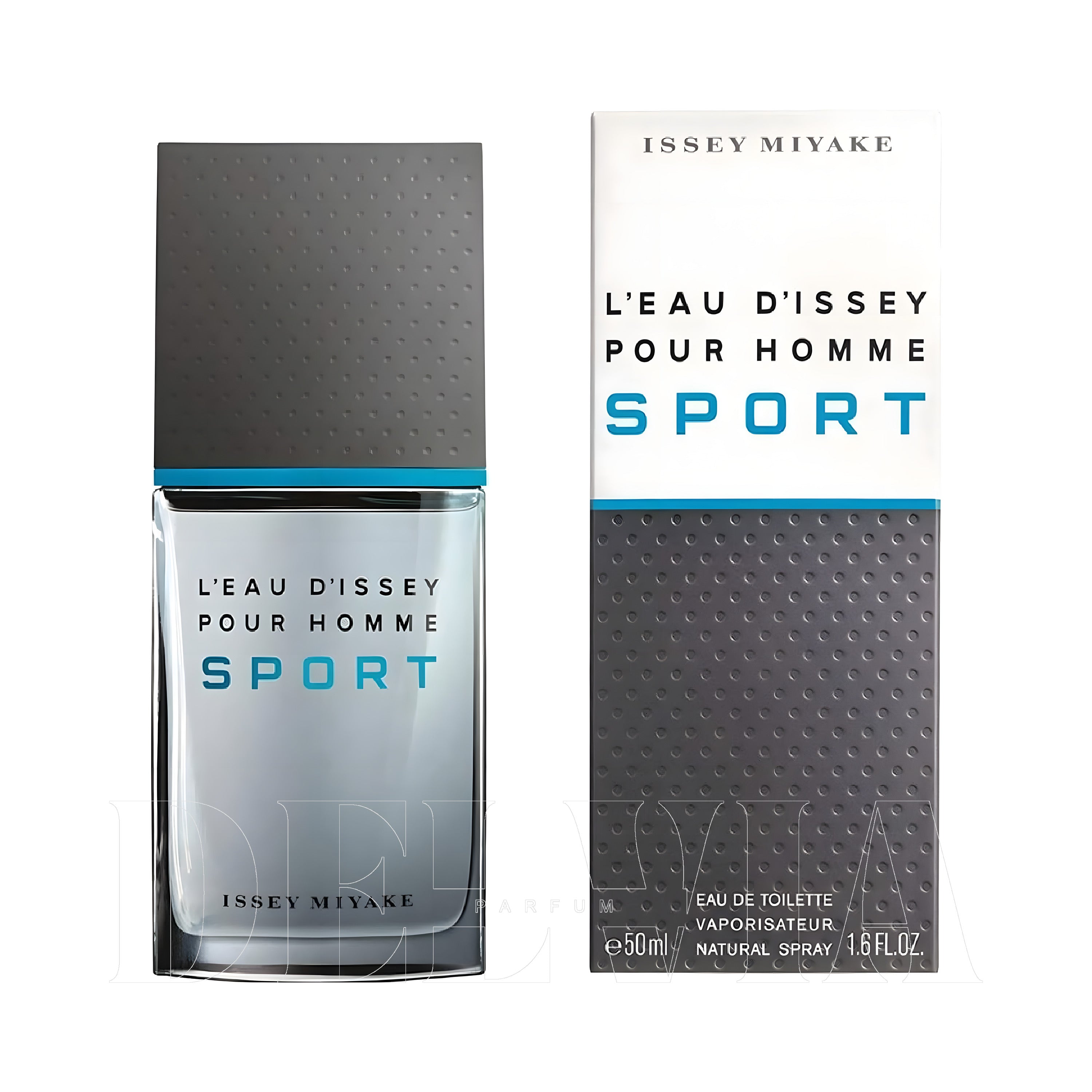 Issey Miyake L Eau D Issey Sport 30 ml dekant parfüm — kutu ve şişe görseli