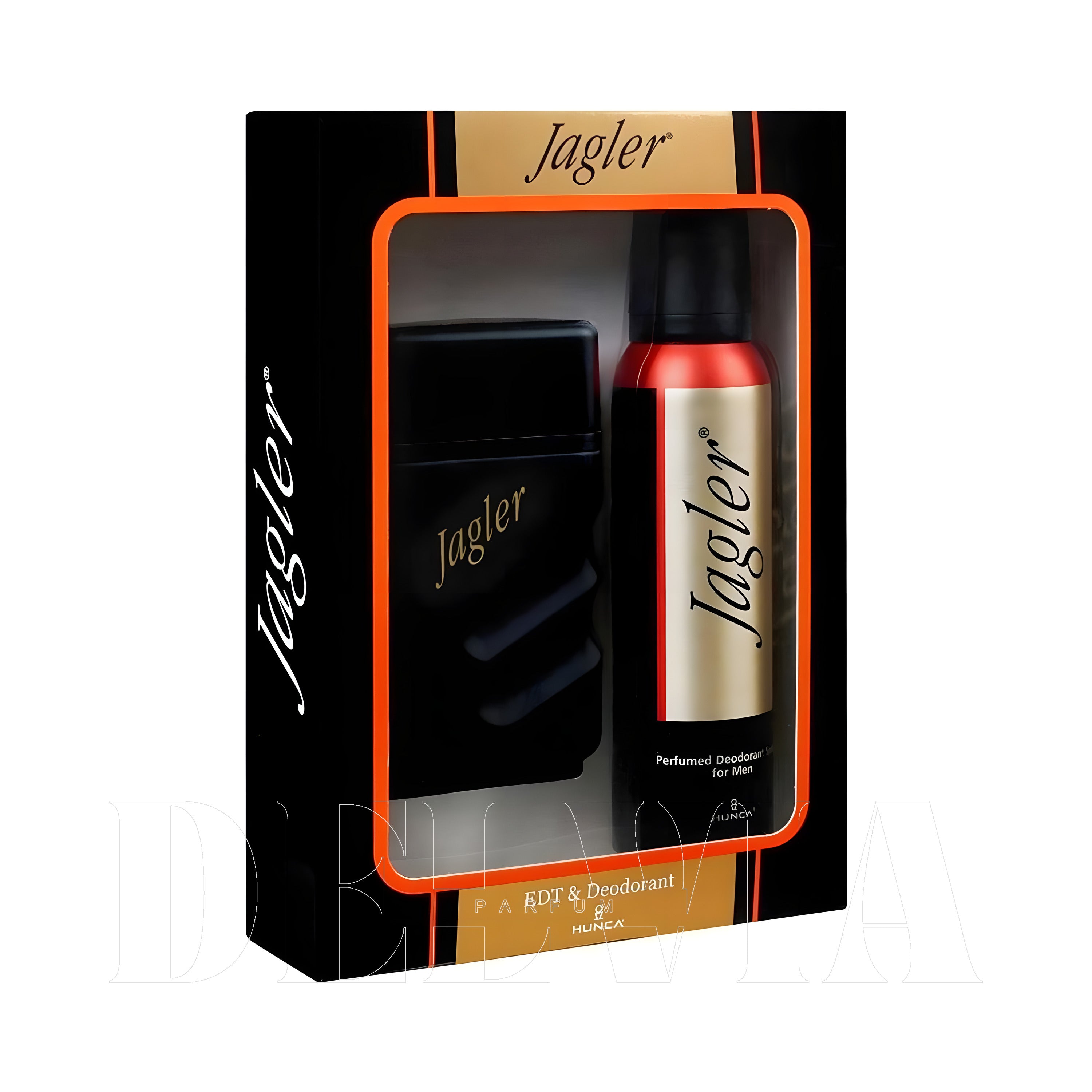 Jagler Edt 20 ml dekant parfüm — kutu ve şişe görseli