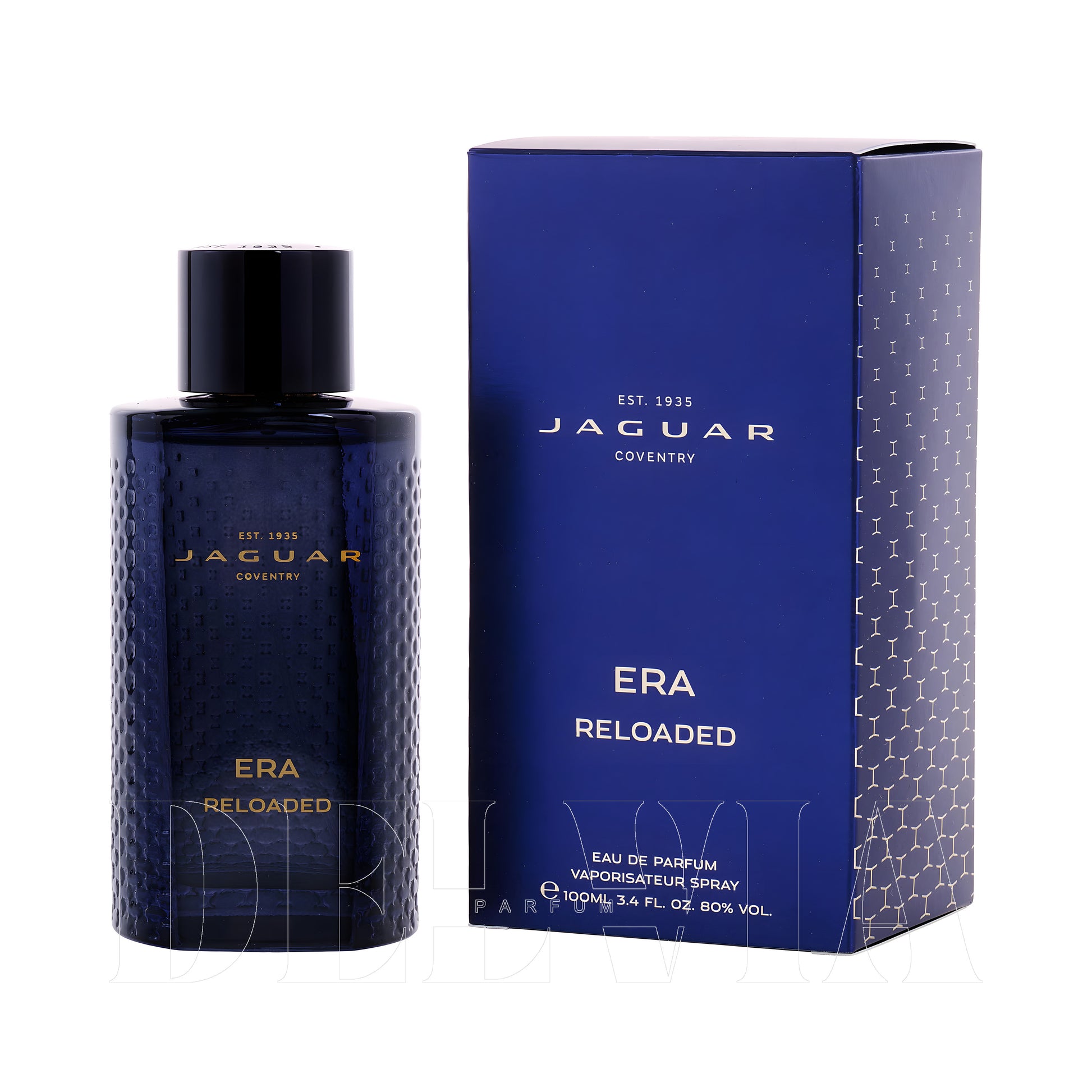 Jaguar Era Reloaded 1 ml dekant parfüm — kutu ve şişe görseli
