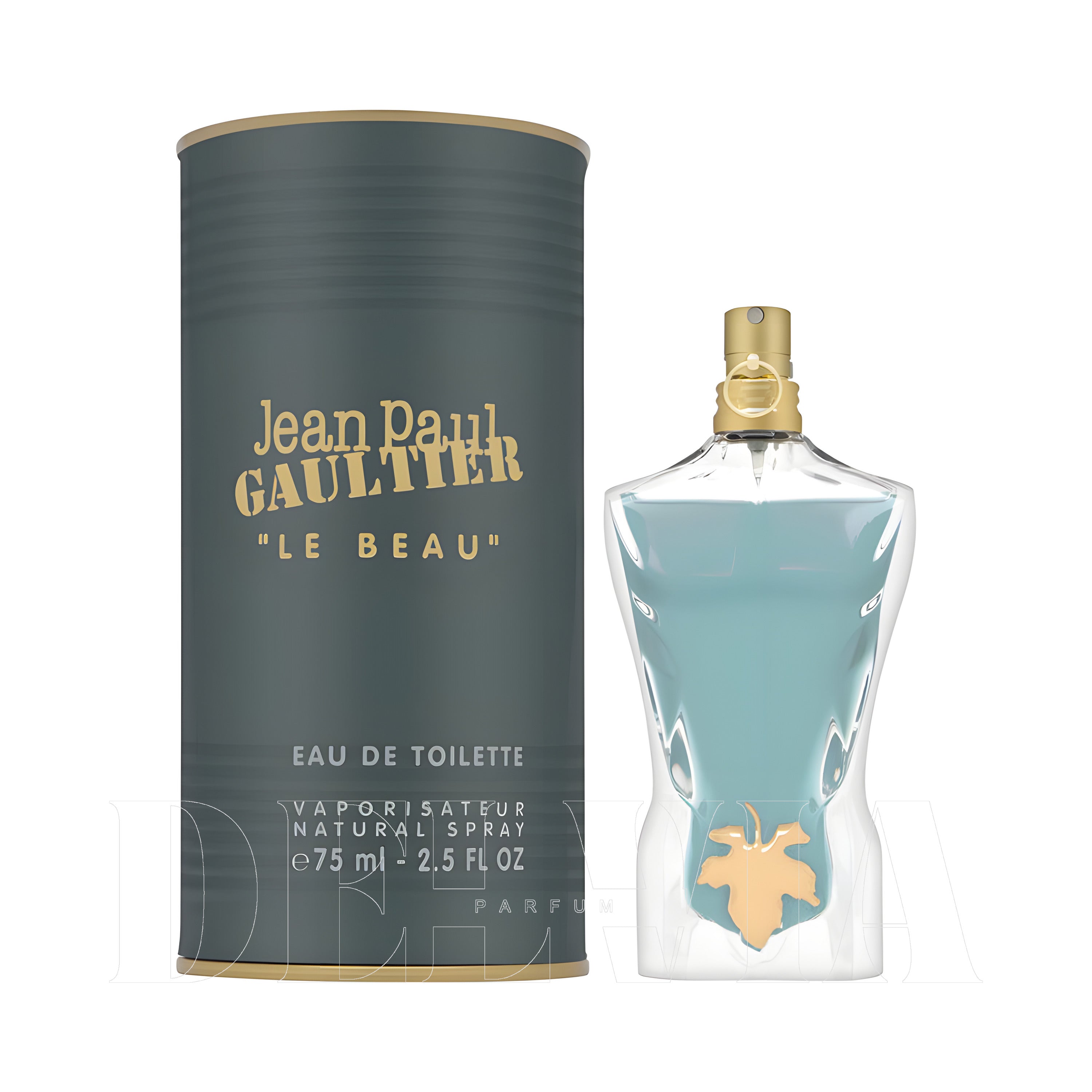 Jean Paul Gaultier Le Beau 8 ml dekant parfüm — kutu ve şişe görseli