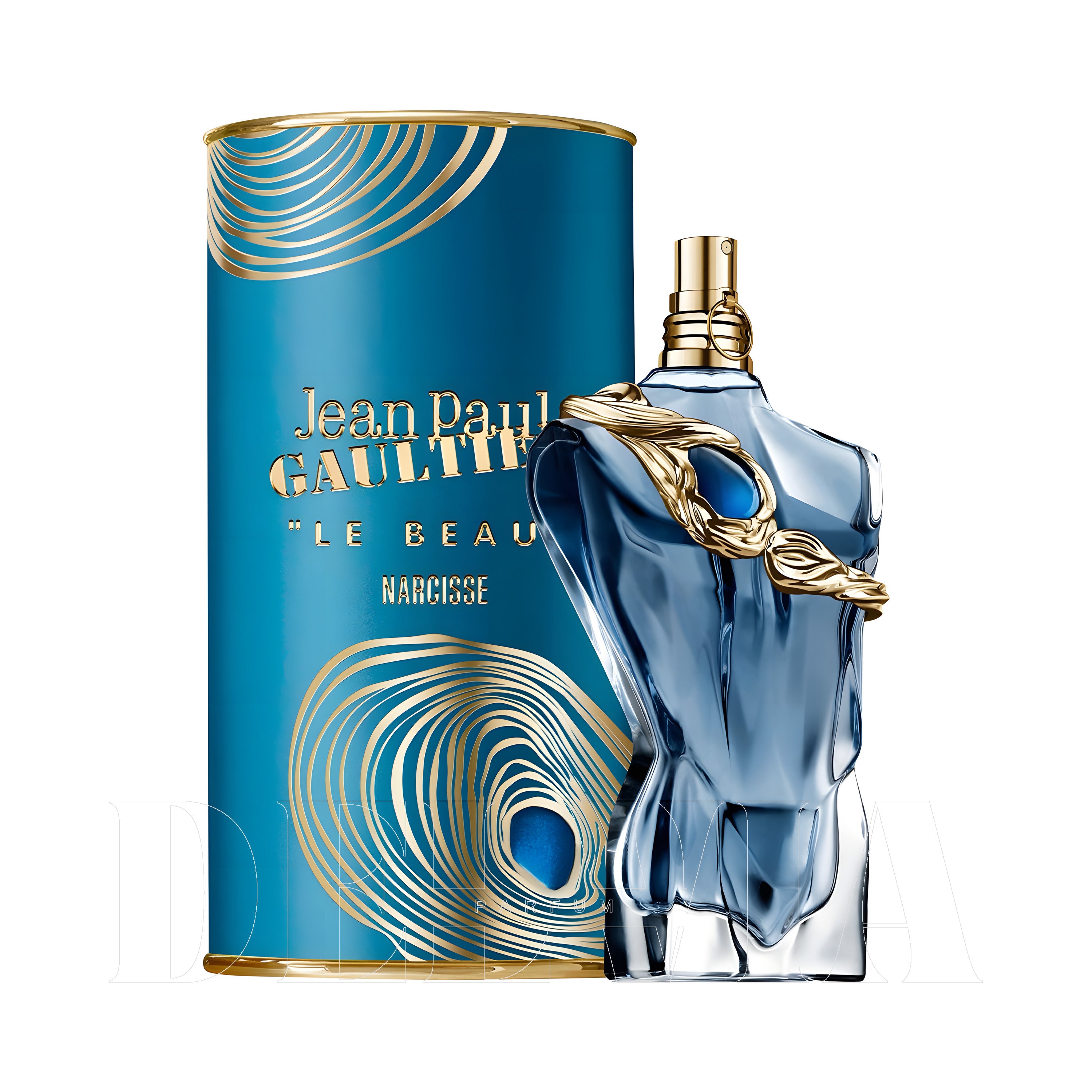 Jean Paul Gaultier Le Beau Narcisse 20 ml dekant parfüm — kutu ve şişe görseli