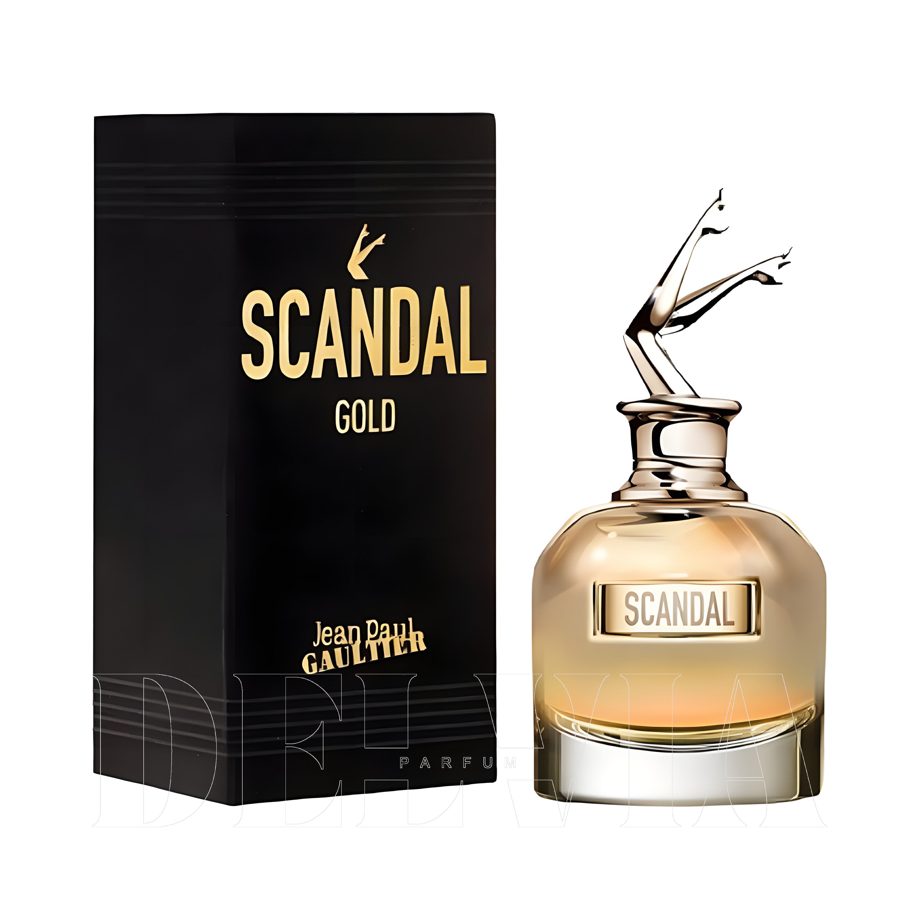 Jean Paul Gaultier Scandal Gold Kokulu Mum — kutu ve şişe görseli